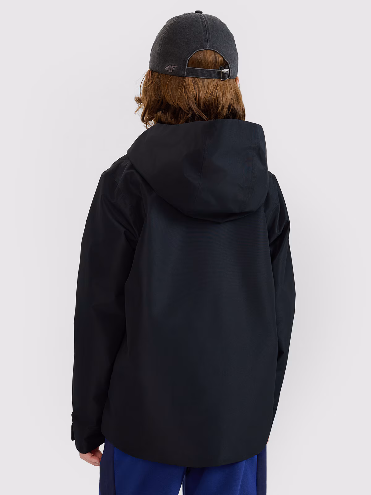 Kurtka przejściowa membrana 5000 dziecięca - czarna