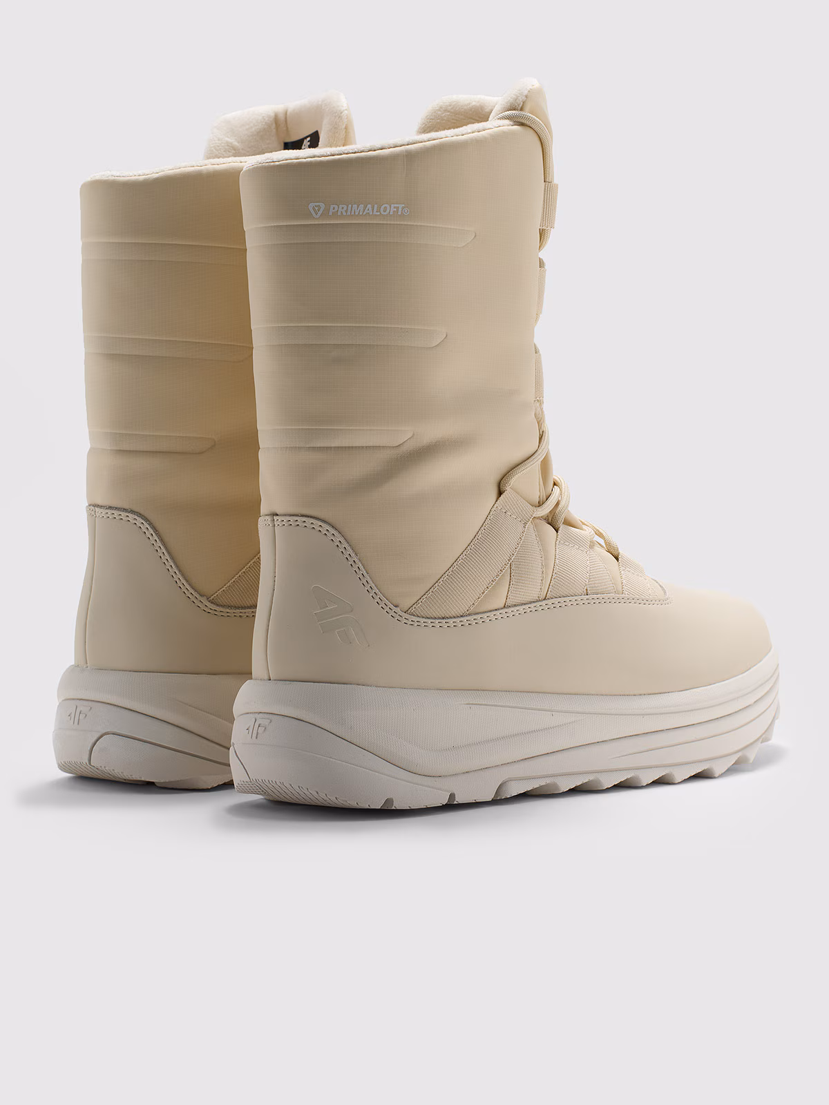 Buty zimowe śniegowce INUA z ociepliną Primaloft damskie - czarne