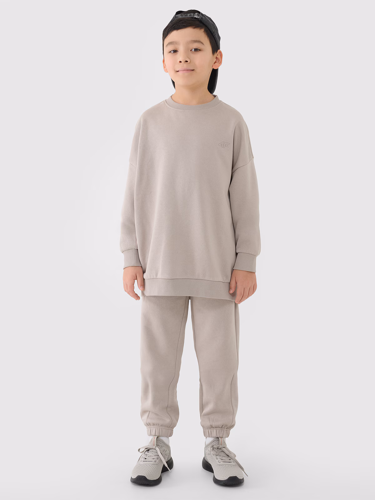 Komplet dresowy dziecięcy - beżowy