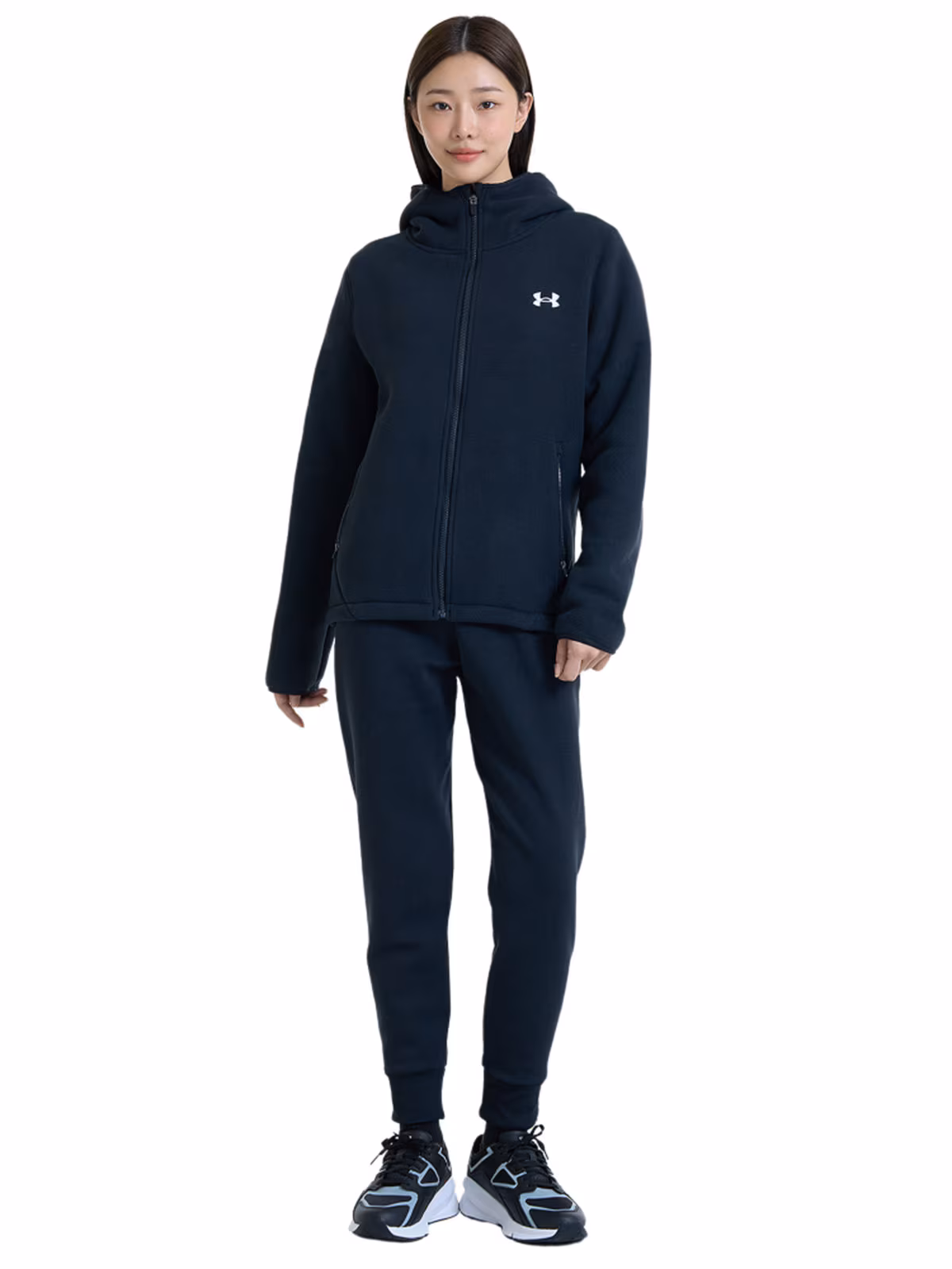 Sneakersy uniseks Under Armour UA Forge 96 Leather Reissue - czarne