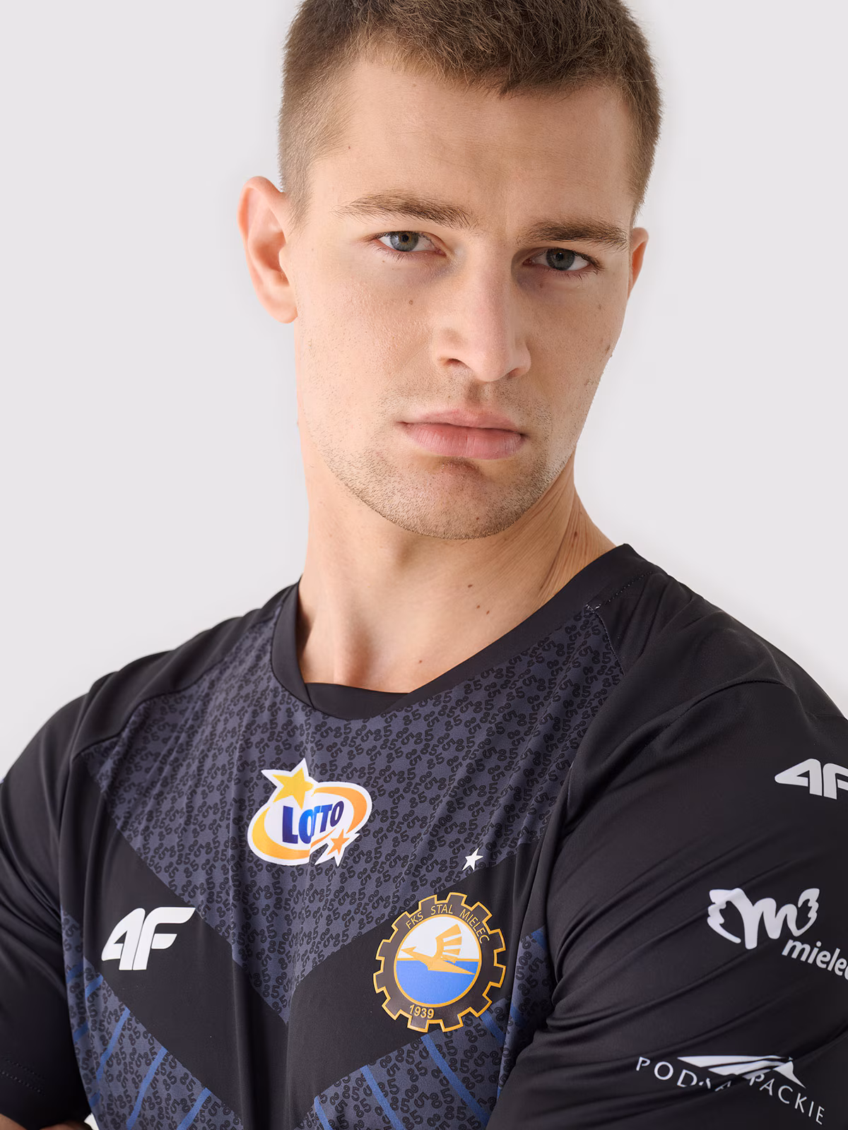 Koszulka klubowa wyjazdowa z sezonu 2024/25 męska 4F x Stal Mielec - multikolor