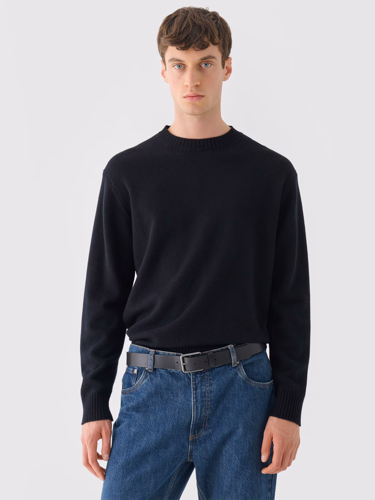 Sweter wełniany męski Outhorn - brązowy