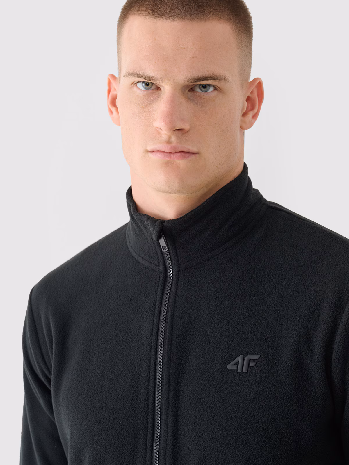 Polar regular ze stójką męski - szary