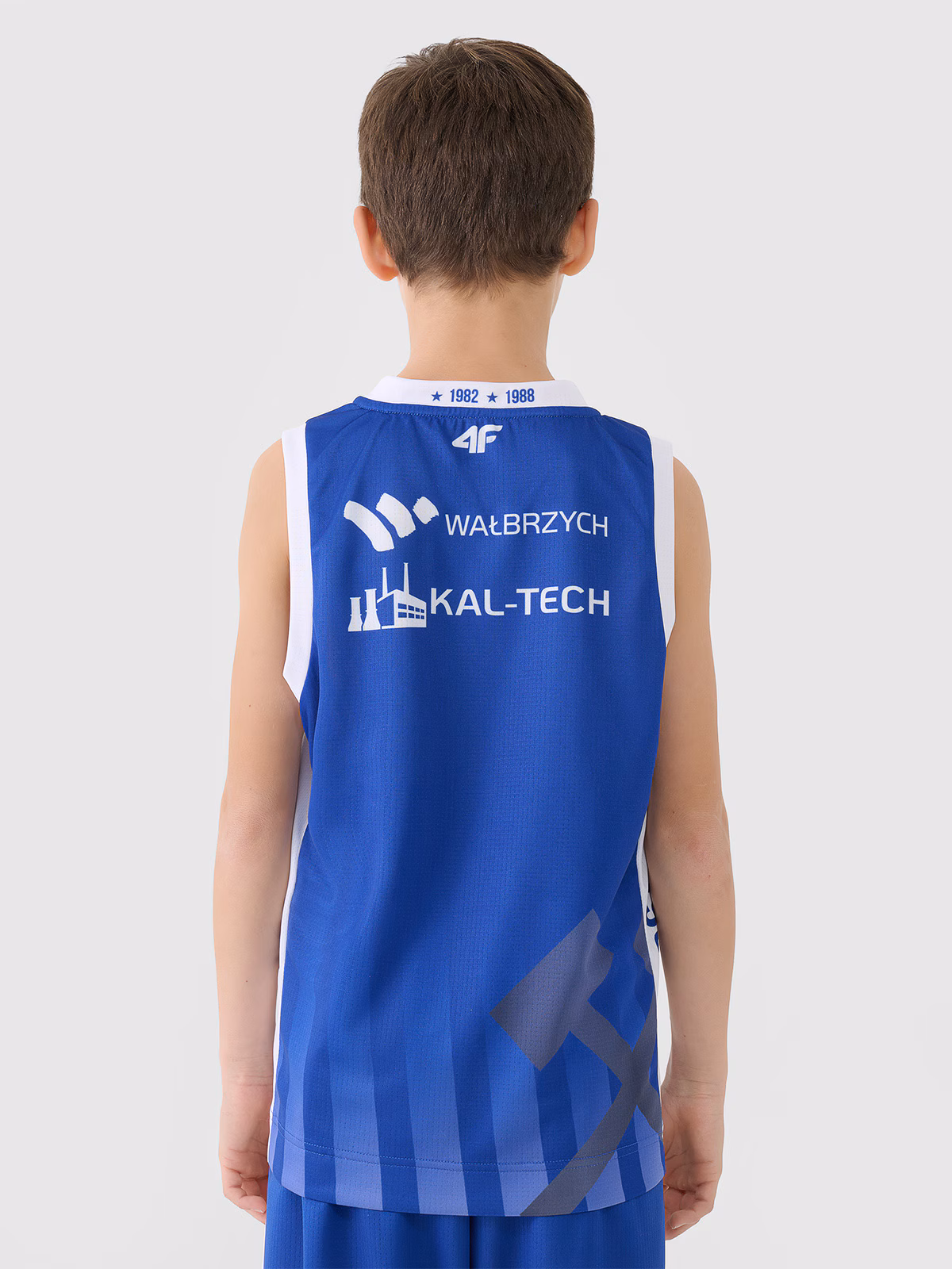 Koszulka meczowa replika domowa z sezonu 2024/25 dziecięca 4F x PLK - Górnik Wałbrzych