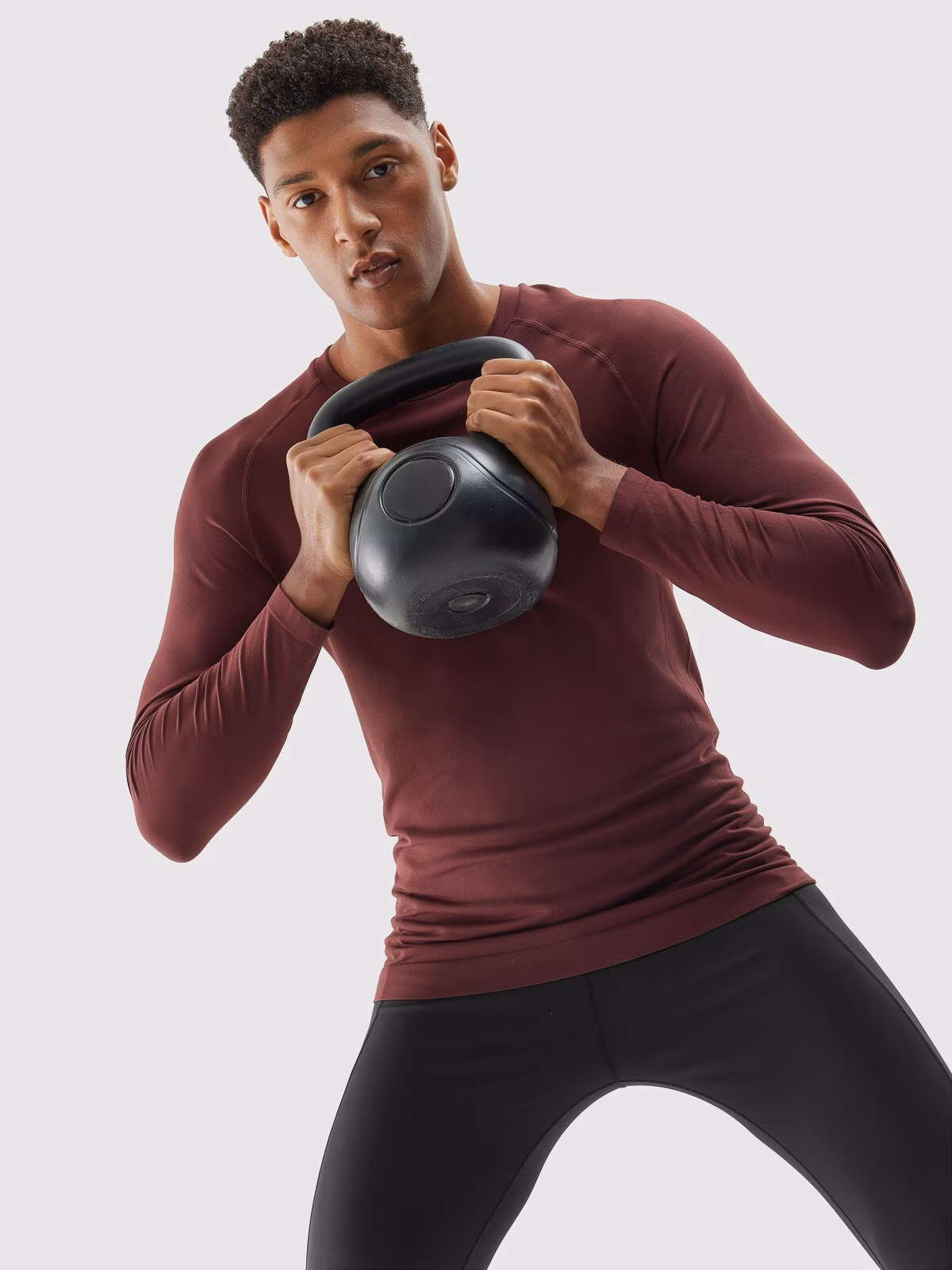 Longsleeve do biegania szybkoschnący męski