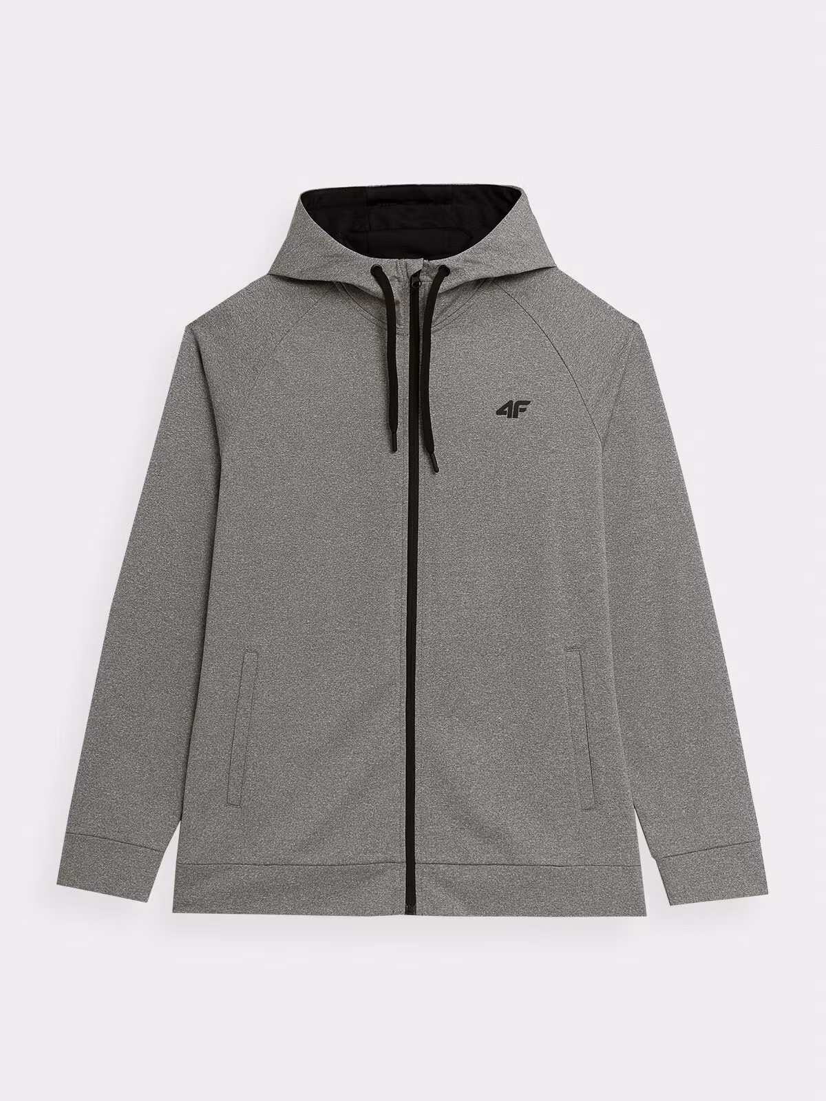 Bluza treningowa rozpinana z kapturem męska