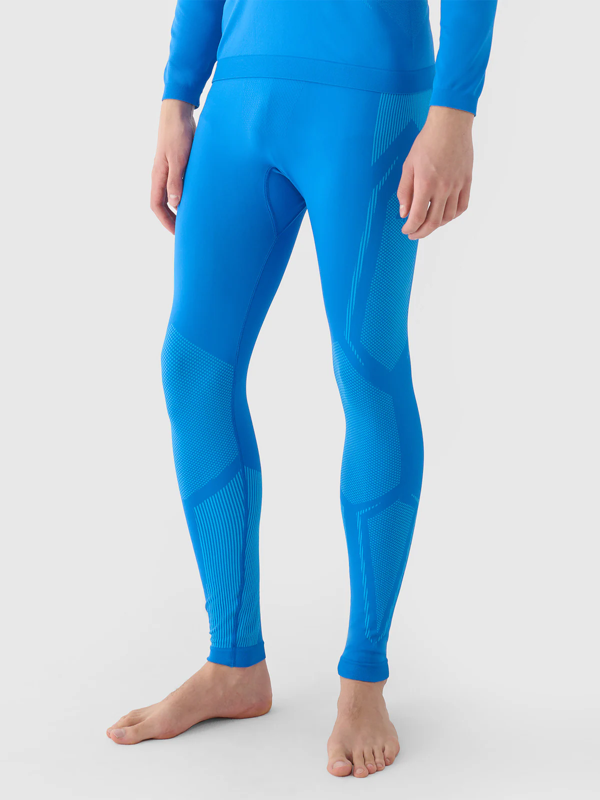 Bielizna termoaktywna bezszwowa (dół) męska - czerwona