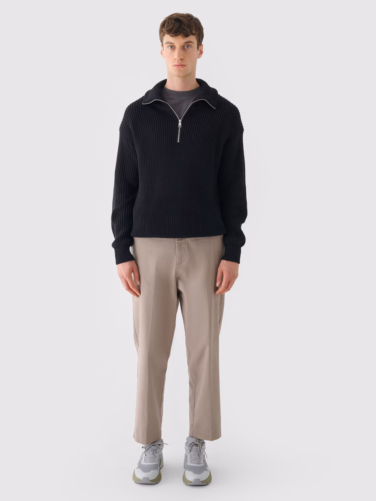 Sweter bawełniany męski Outhorn - szary