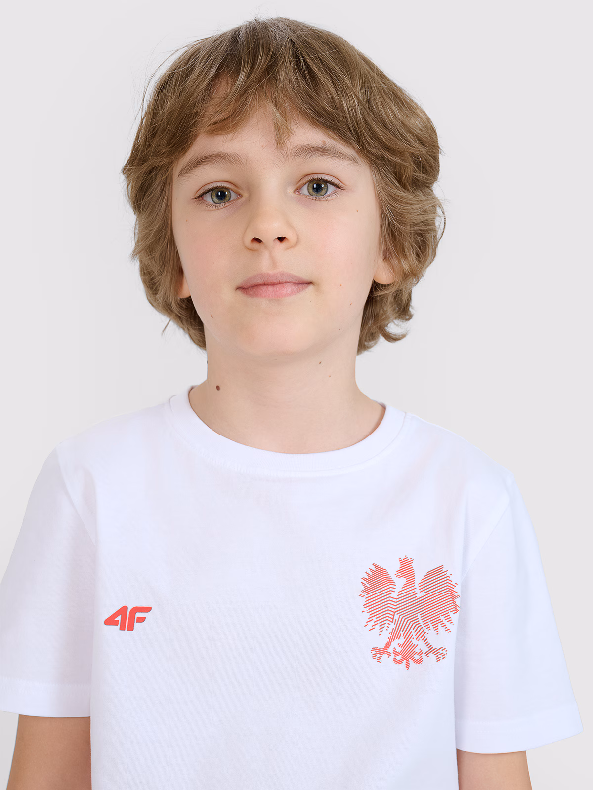 Koszulka kibica dziecięca - biała