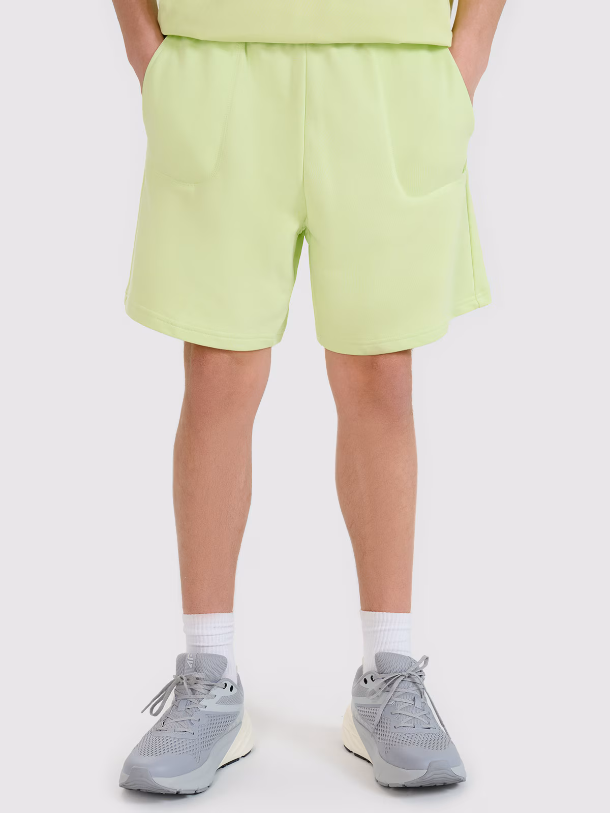 Spodenki dresowe uniseks - szare