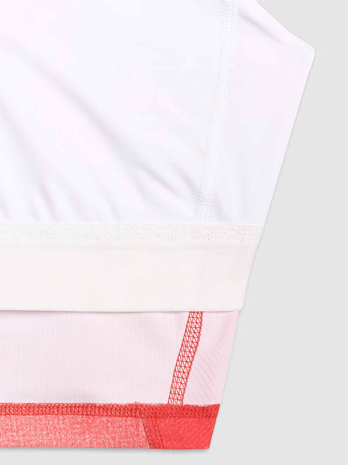 Biustonosz reprezentacji Polski replika damski 4F x PZLA - czerwony