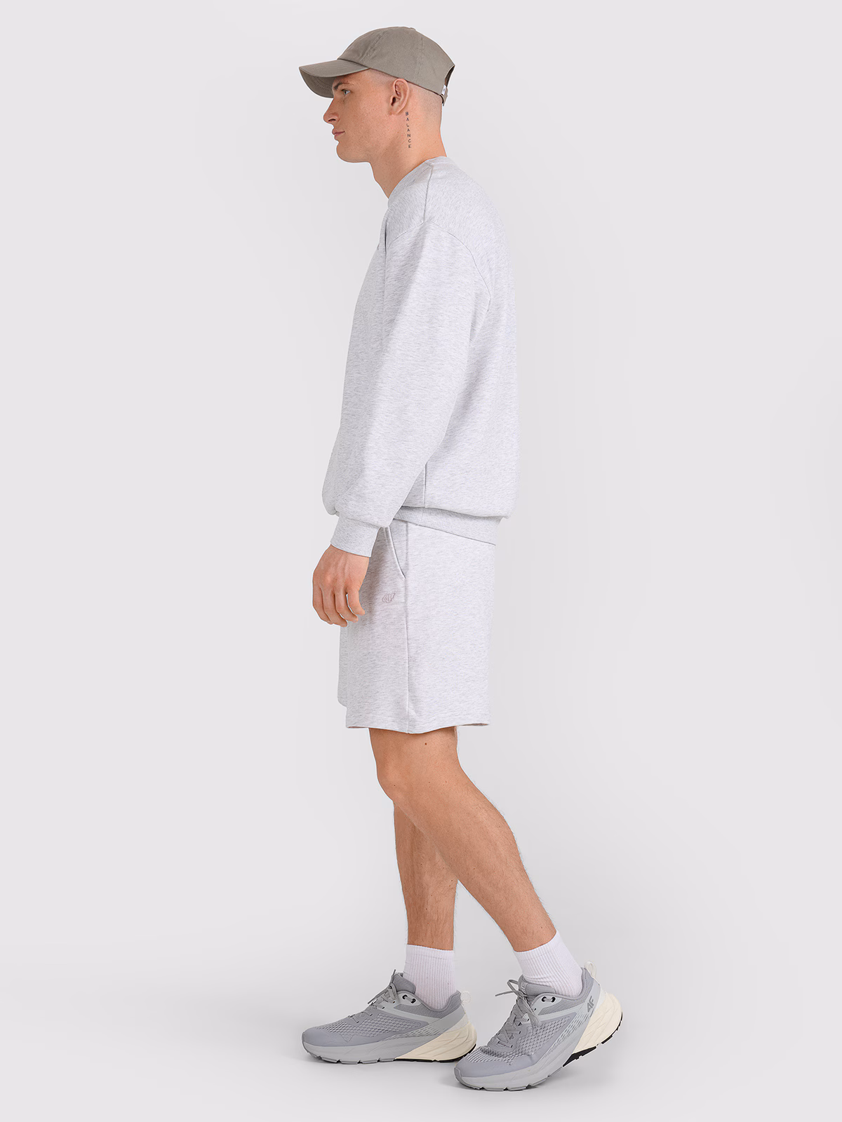 Spodenki dresowe uniseks - szare