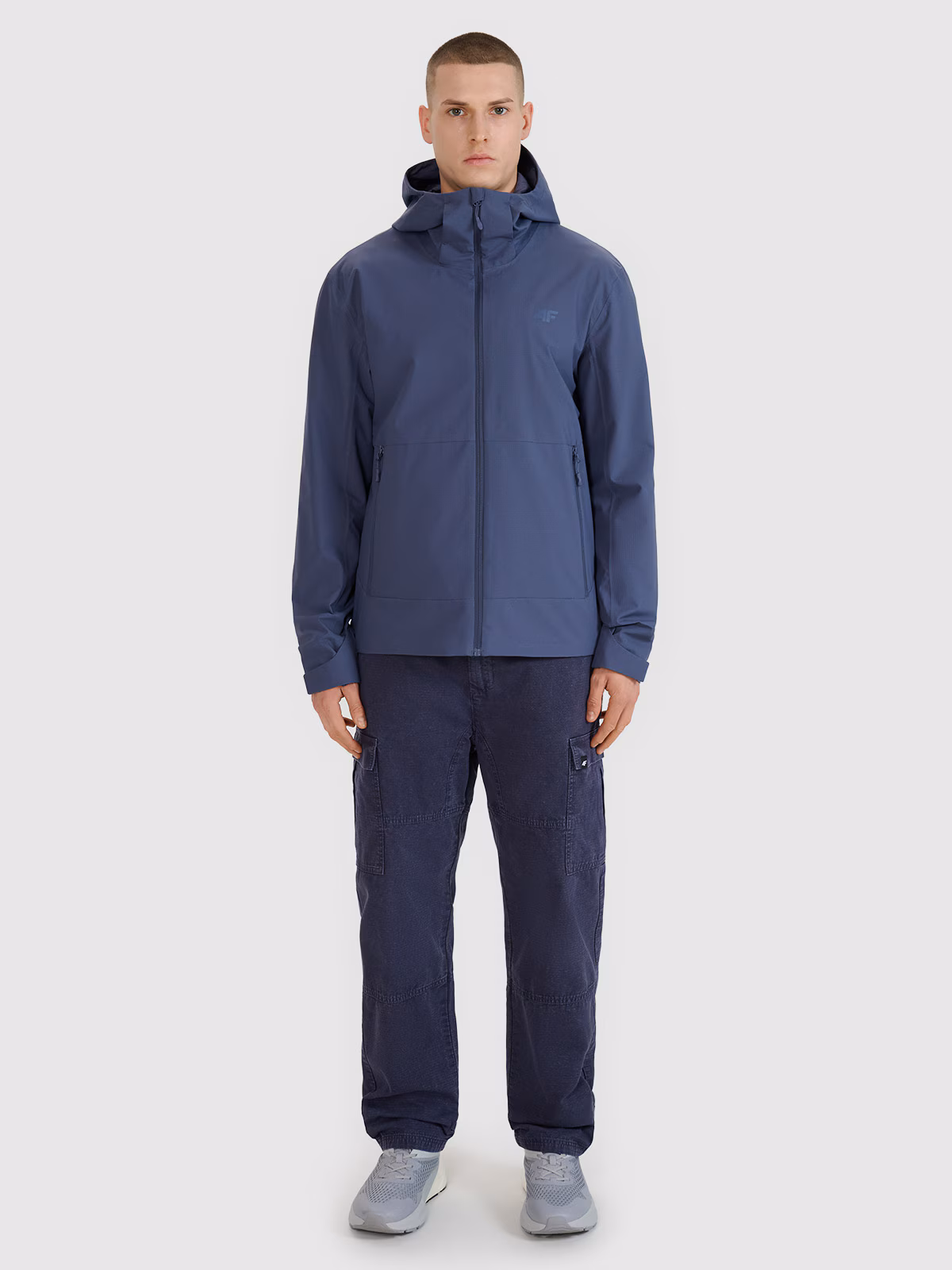 Kurtka przejściowa membrana 5000 męska - szara