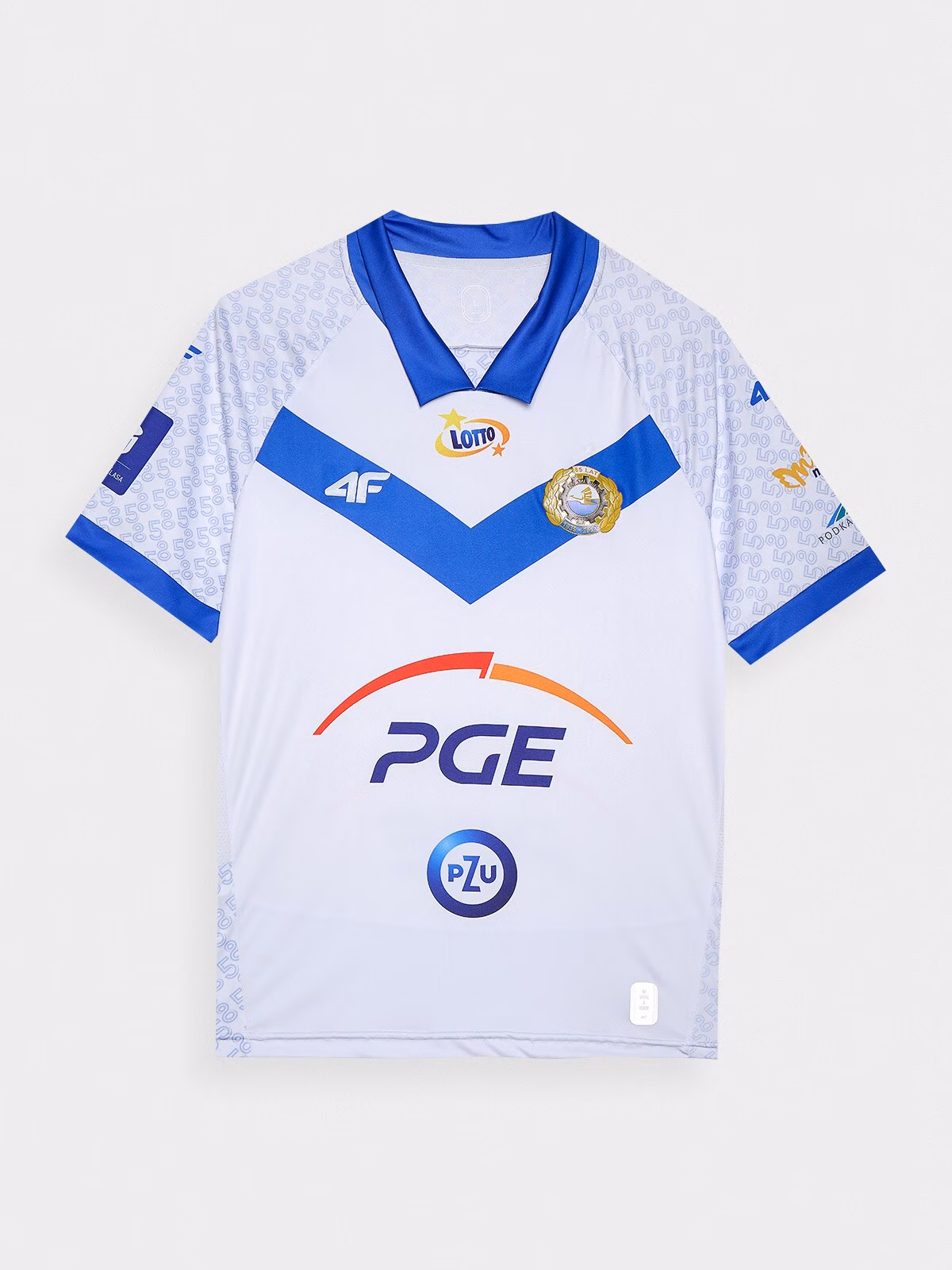 Koszulka klubowa retro z sezonu 2022/23 oraz 2023/24 męska 4F x Stal Mielec - biała