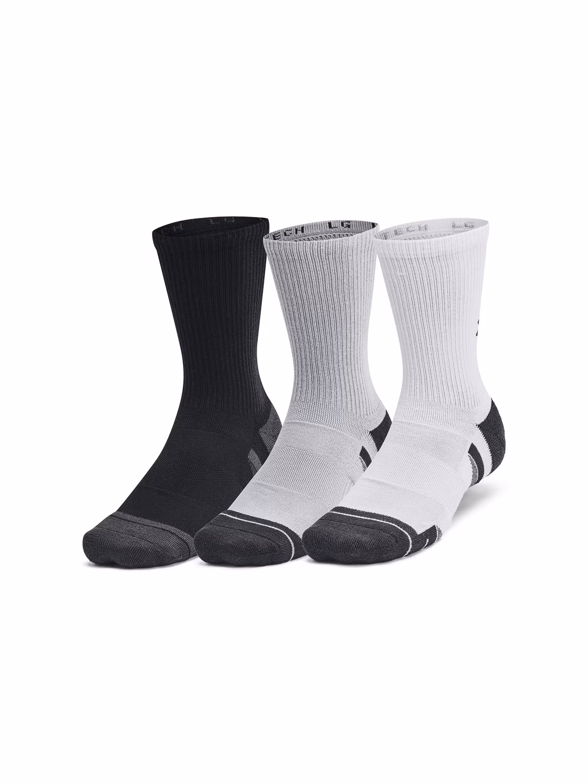 Skarpetki treningowe nad kostkę (6-pack) uniseks Under Armour Unisex UA Perf Tech 6pk Crew - multikolor