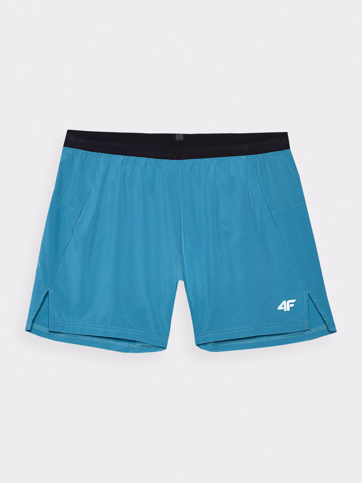 Spodenki do biegania szybkoschnące męskie - turkusowe