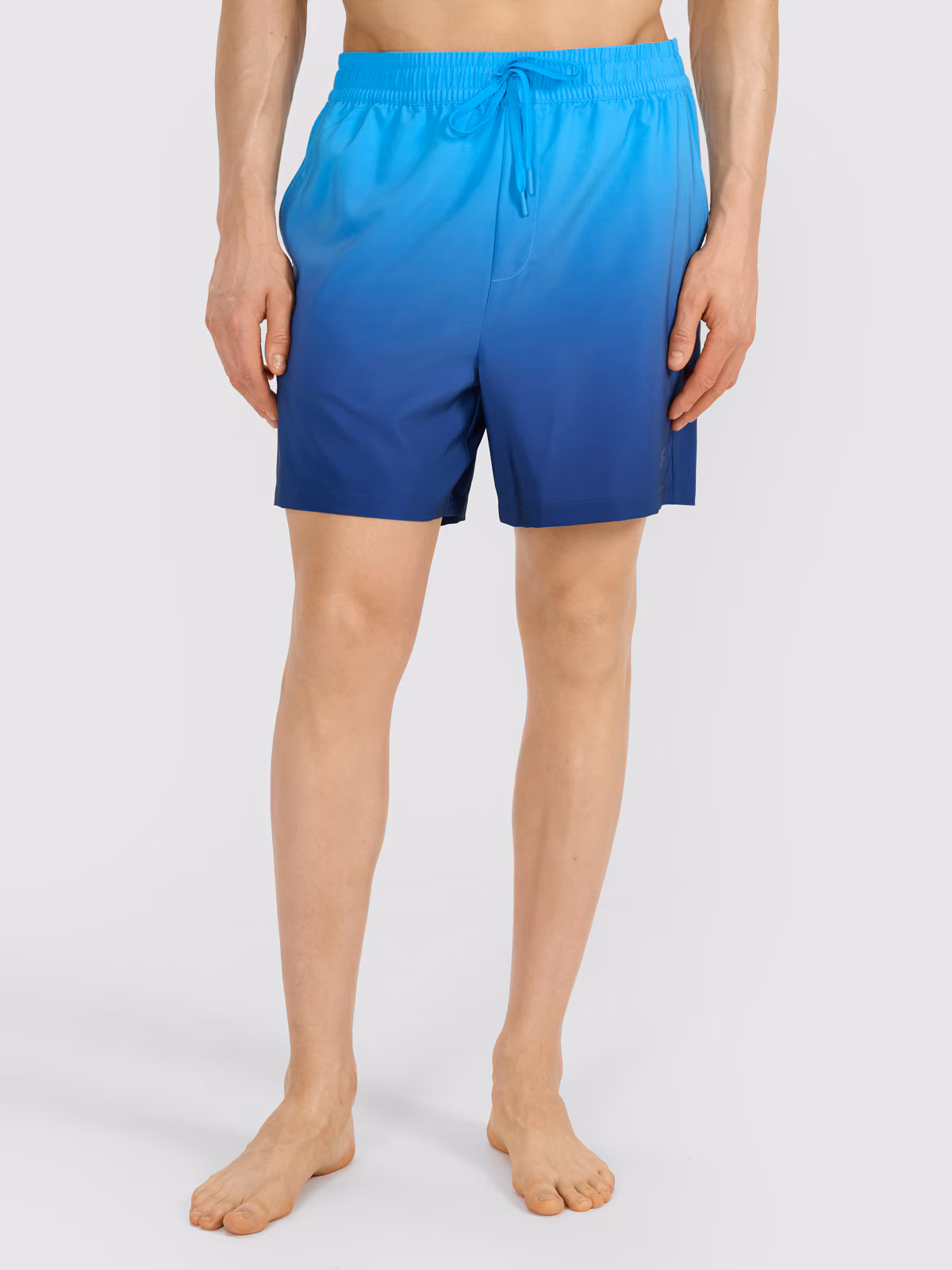 Spodenki plażowe męskie - turkusowe