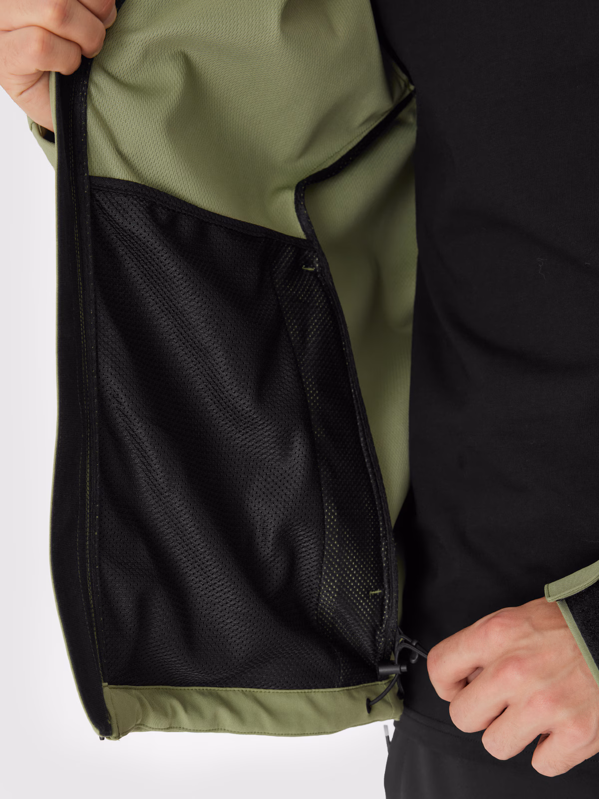 Kurtka softshell wiatroodporna membrana 5000 męska - czerwona