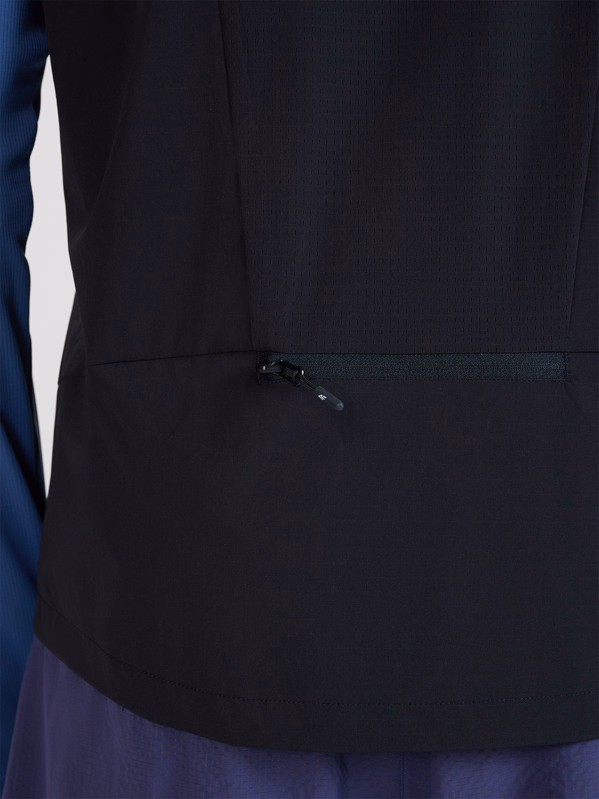 Bezrękawnik do biegania w terenie męski - czarny