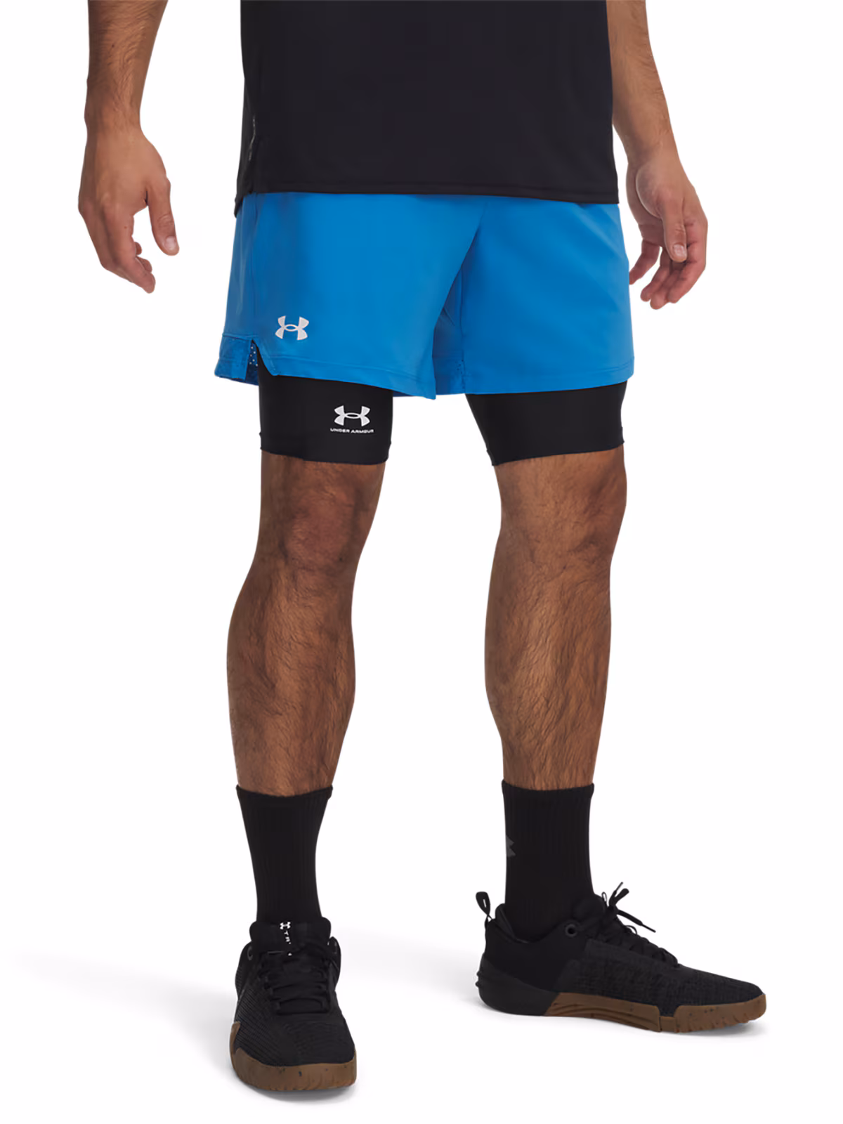 Spodenki treningowe męskie Under Armour UA Vanish Woven 6in Shorts - szare