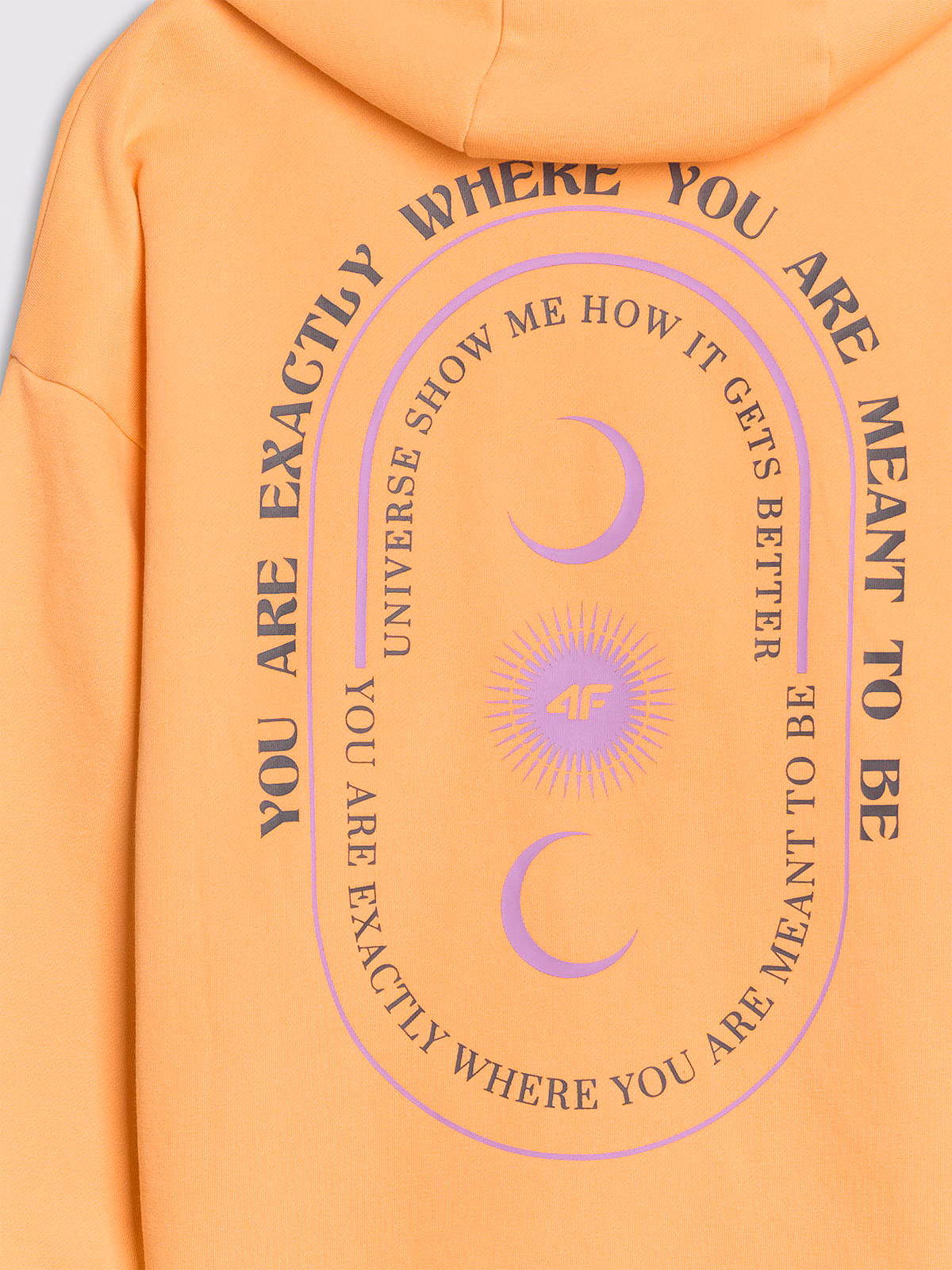 Bluza dresowa rozpinana z kapturem dziewczęca - czarna