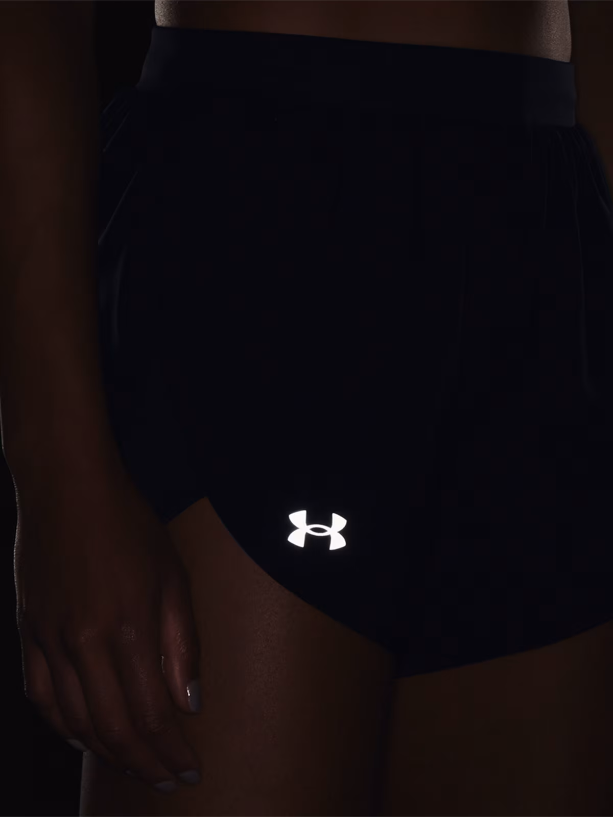 Spodenki do biegania damskie Under Armour UA Fly By Elite 3'' Short - czarne