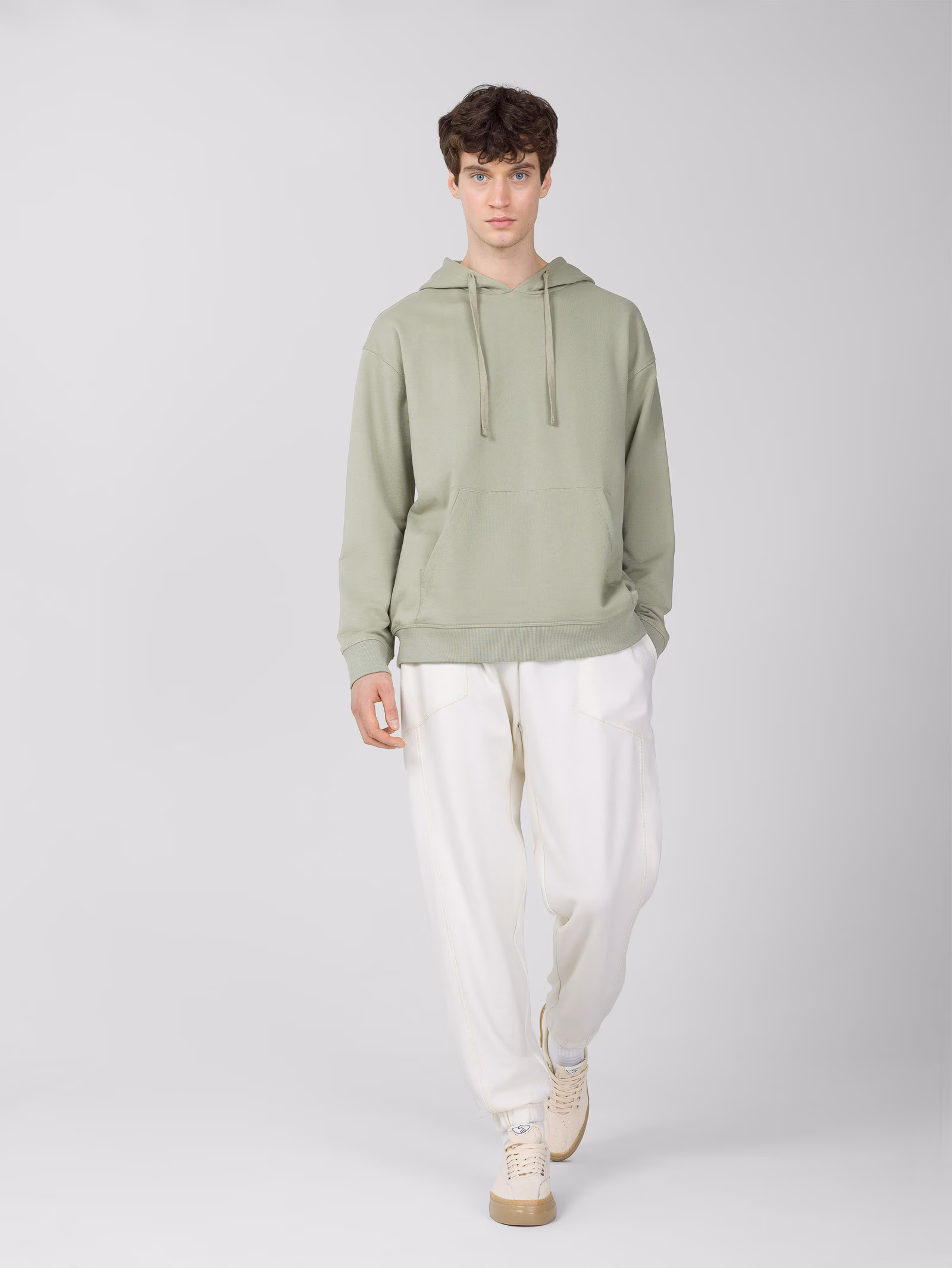 Spodnie dresowe męskie Outhorn - złamana biel