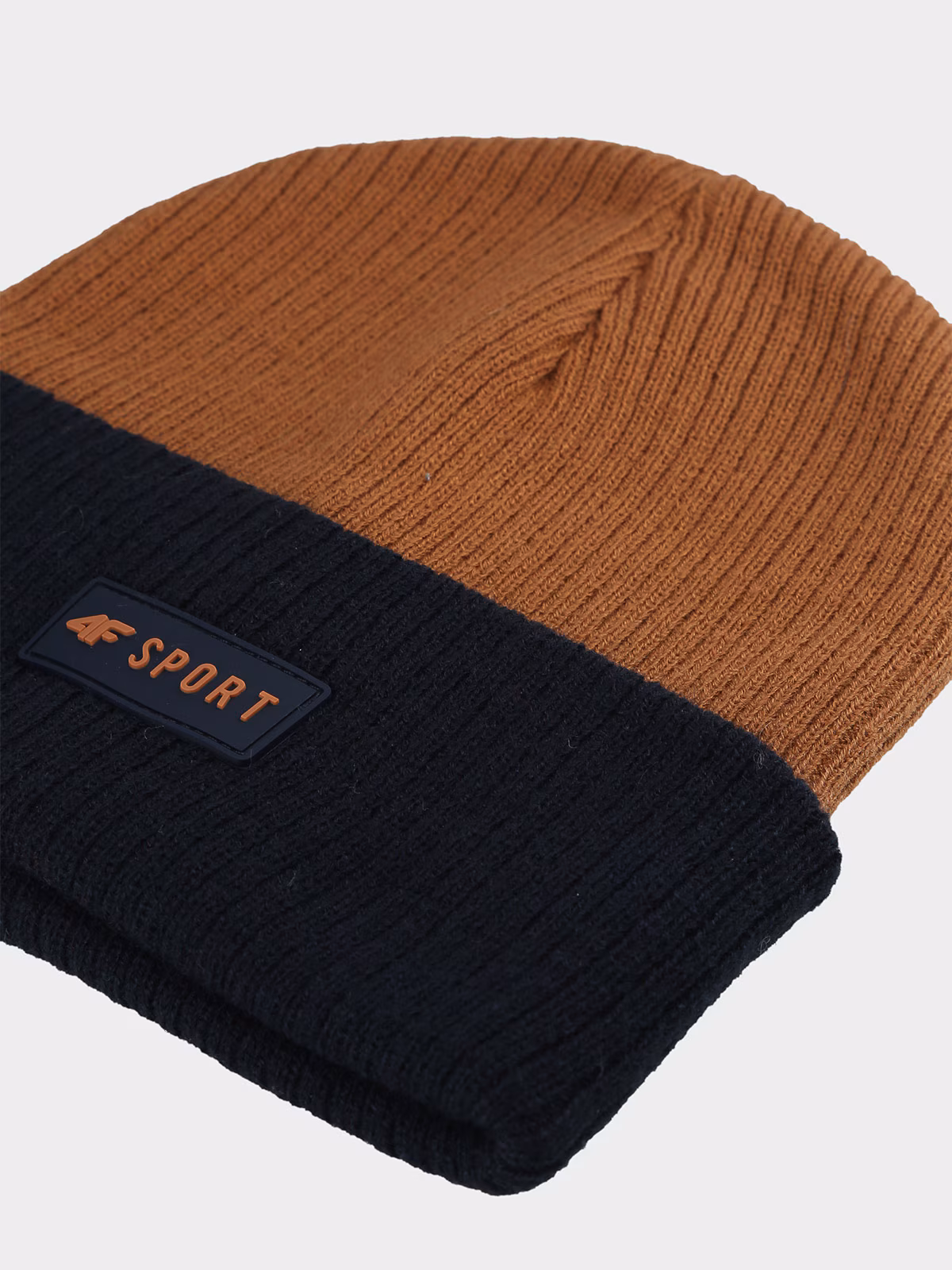 Czapka zimowa chłopięca - beżowa