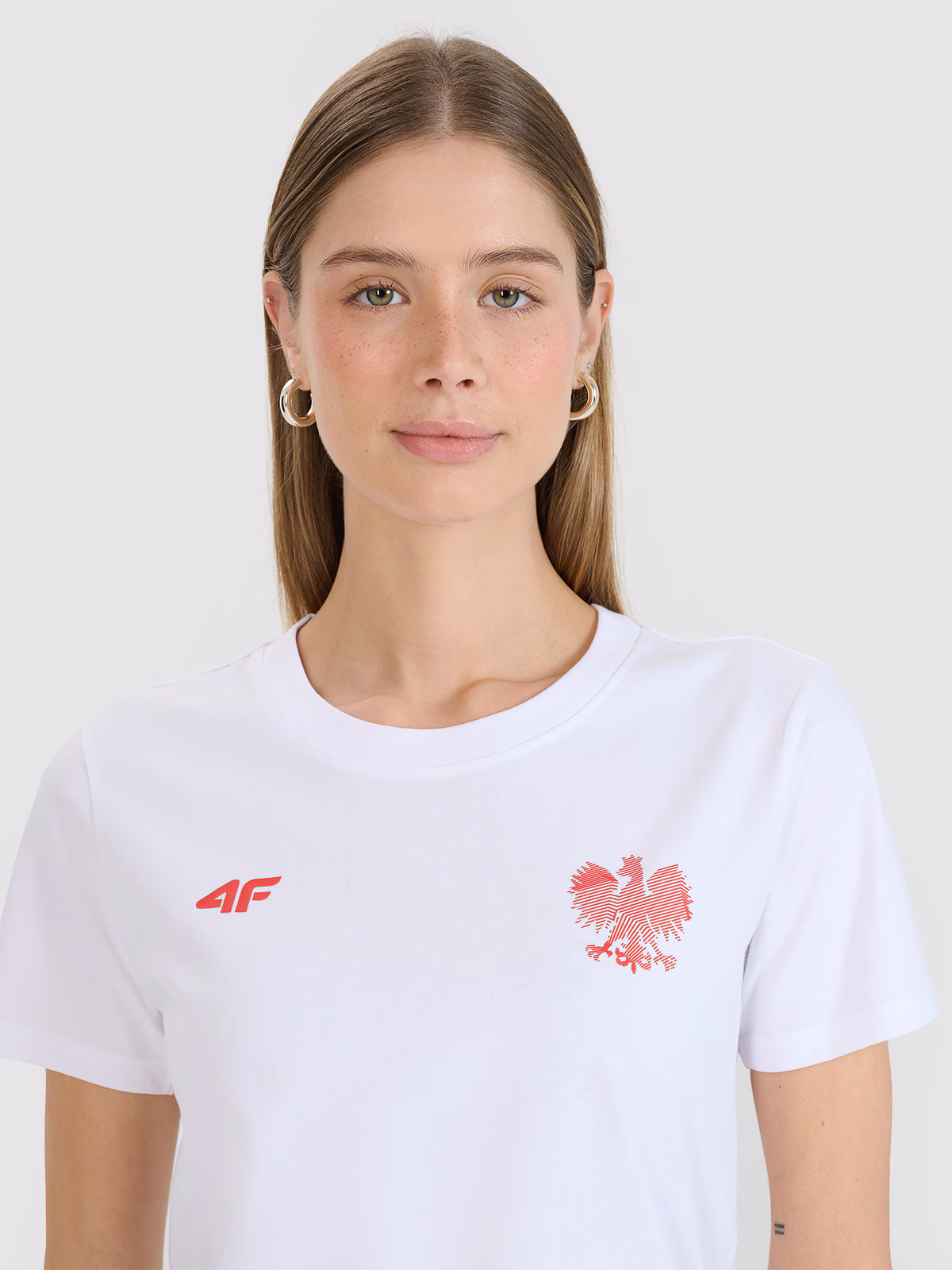 Koszulka kibica damska - biała