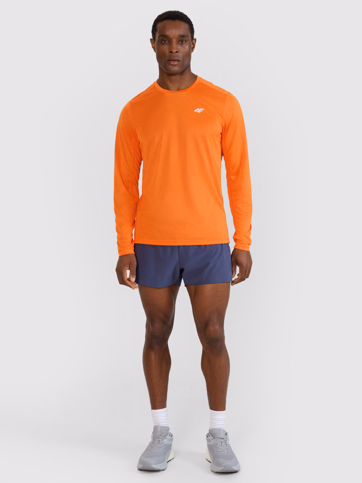 Spodenki do biegania szybkoschnące męskie - szare