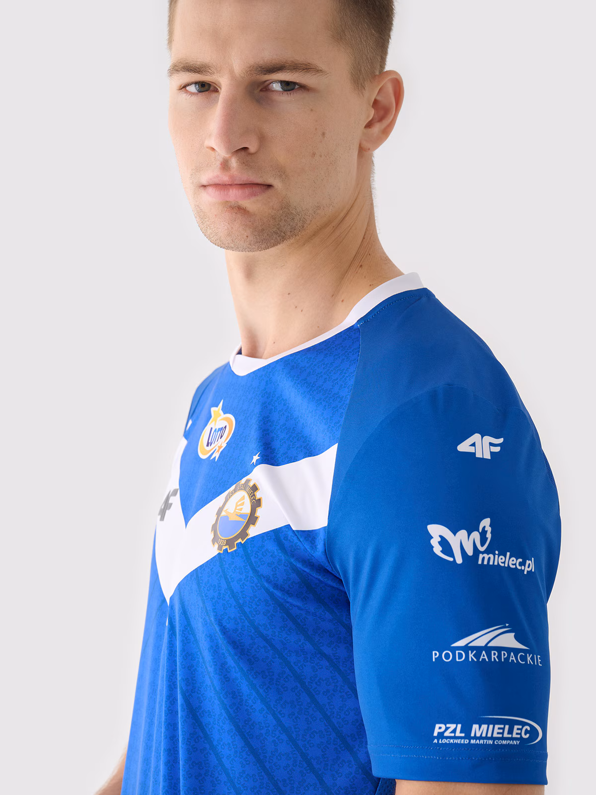 Koszulka klubowa wyjazdowa z sezonu 2024/25 męska 4F x Stal Mielec - multikolor