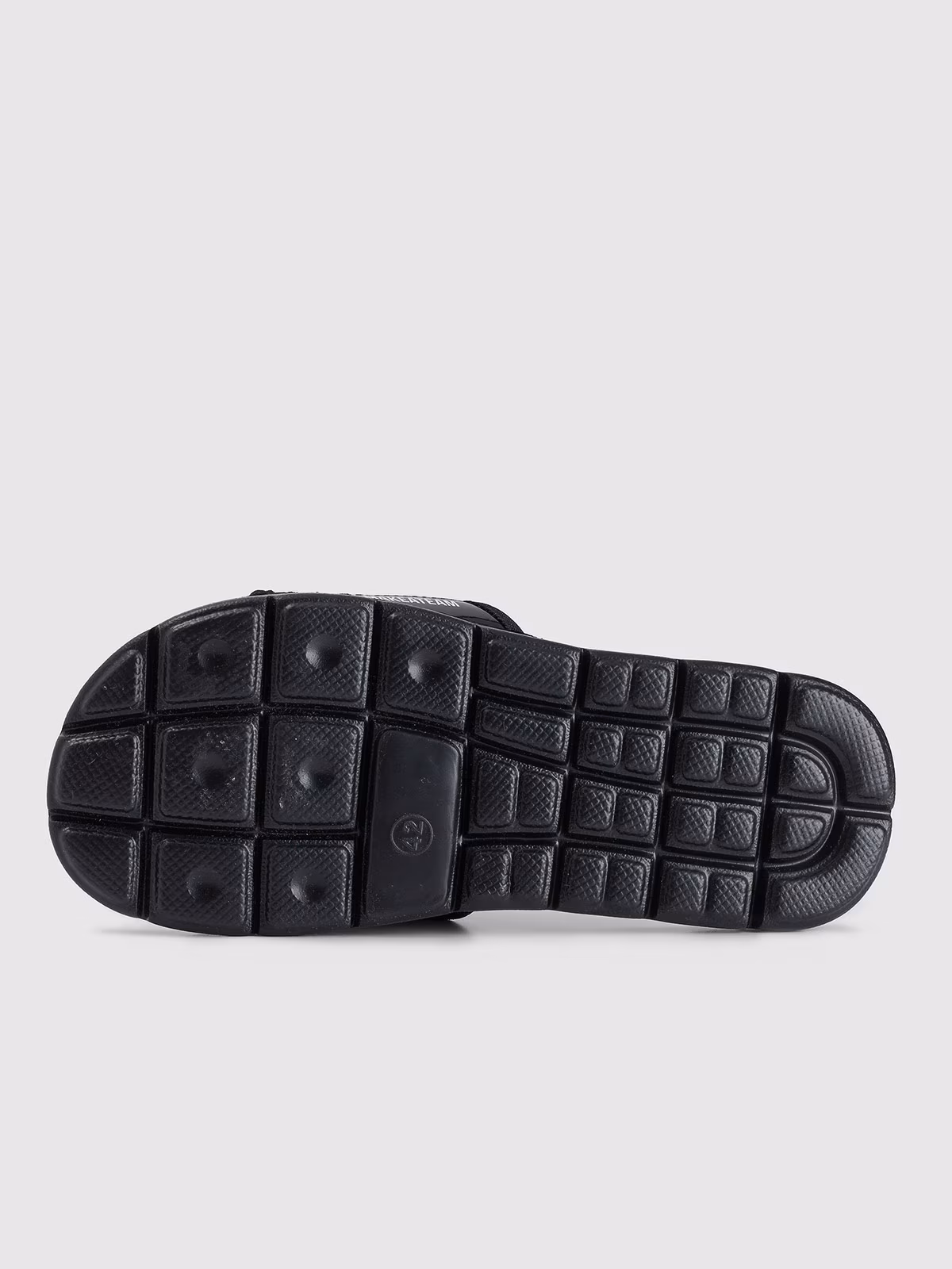 Klapki męskie - czarne