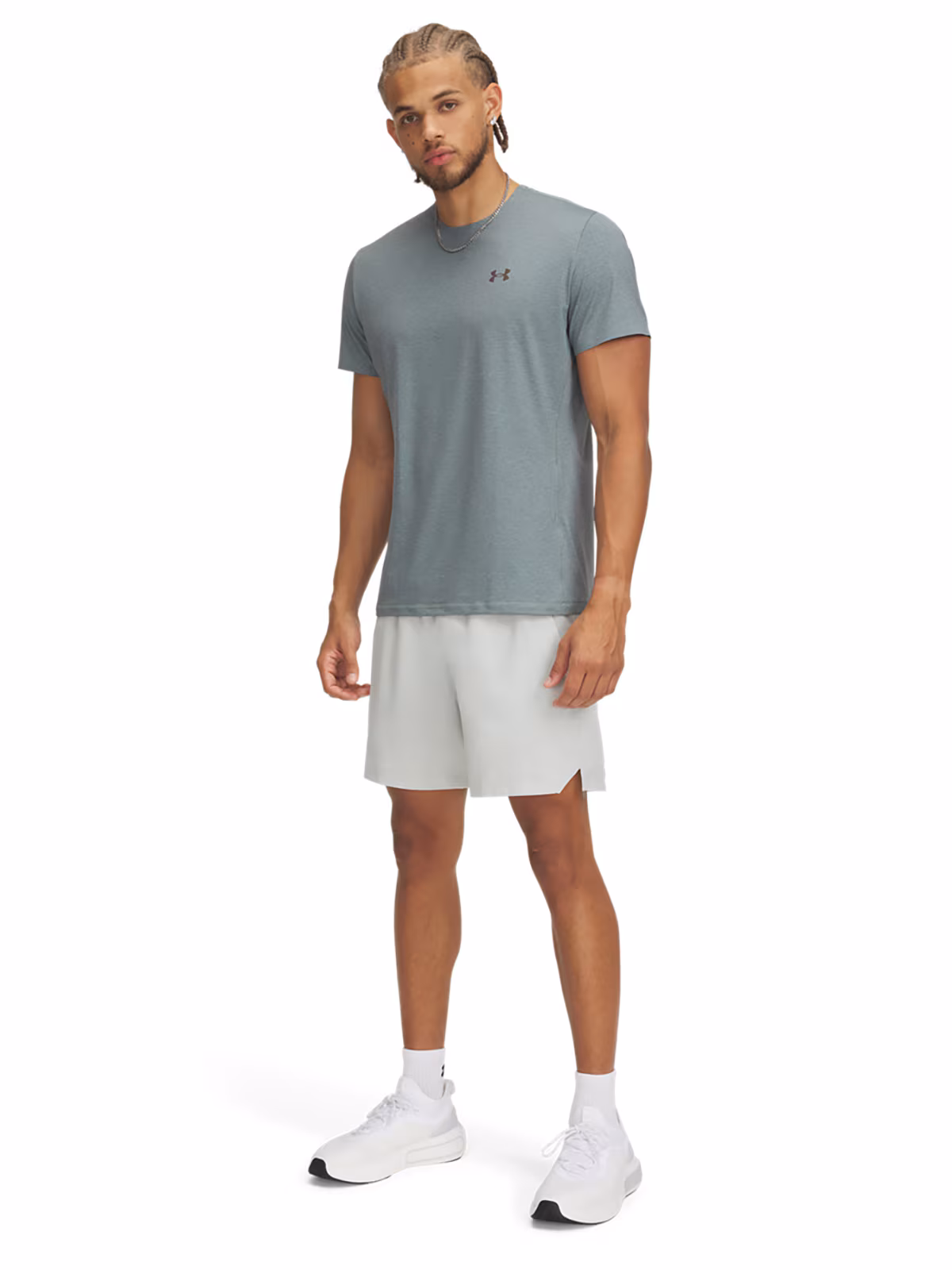 Spodenki treningowe męskie Under Armour UA Vanish Woven 6in Shorts - szare