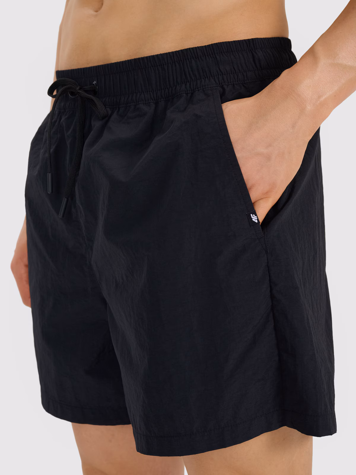 Spodenki plażowe boardshorty męskie - czerwone