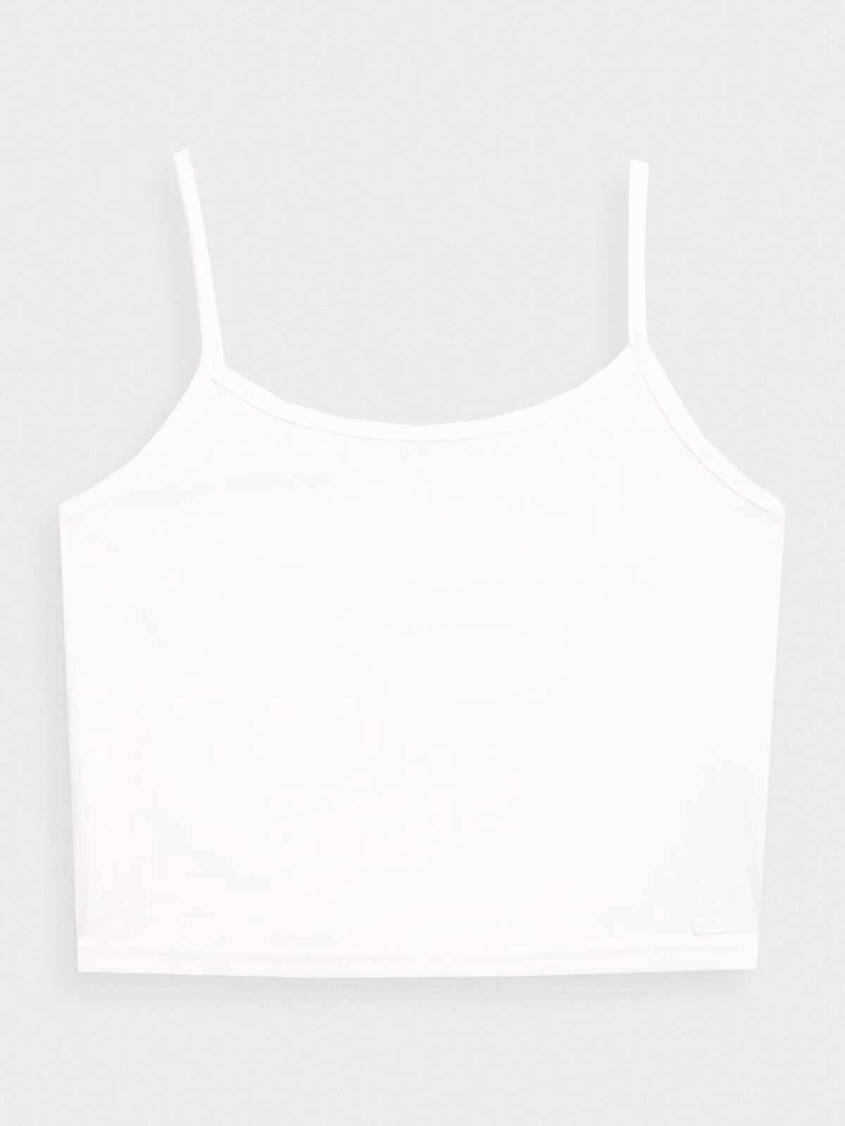 Crop-top slim gładki damski - fioletowy