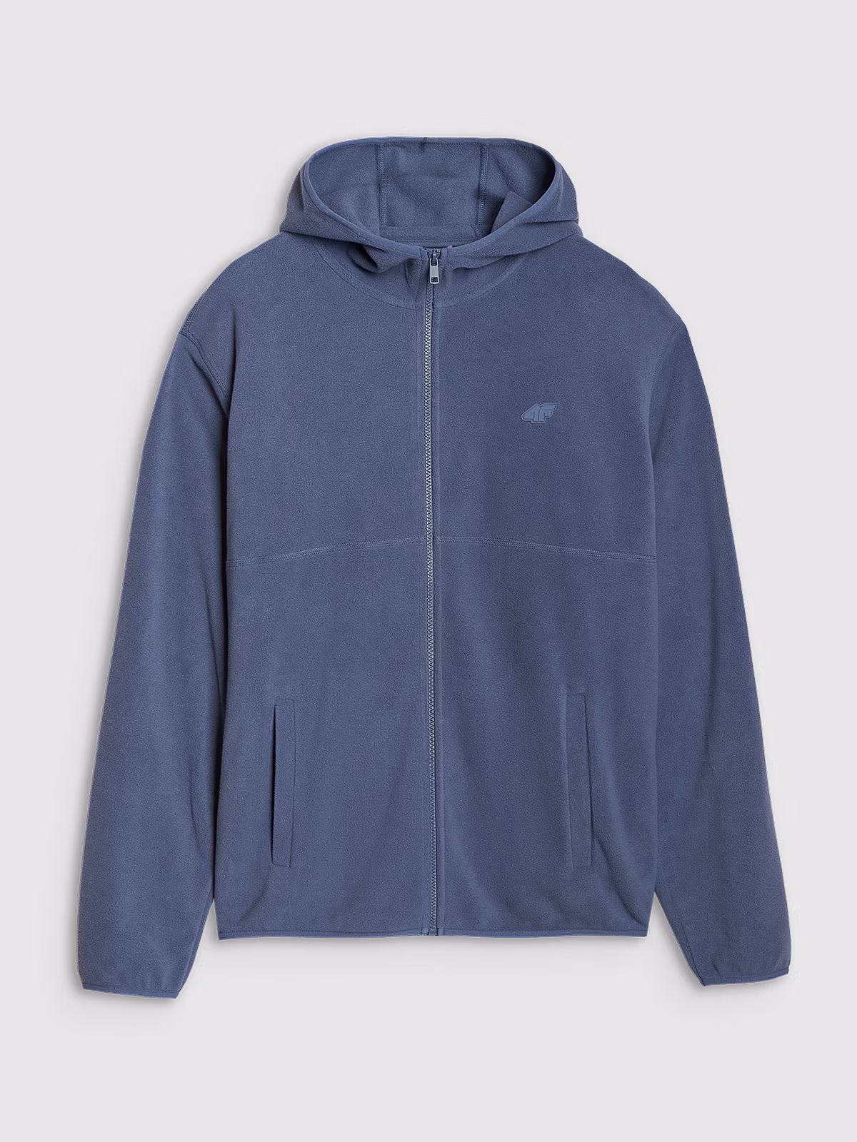 Polar regular z kapturem męski - granatowy