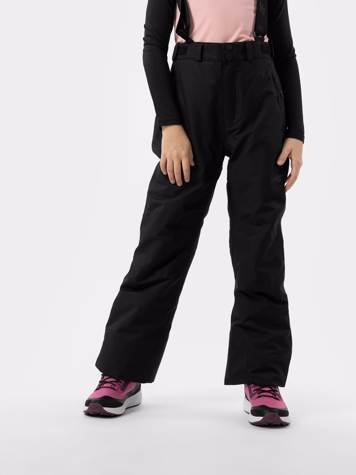 Spodnie narciarskie membrana 8000 dziewczęce