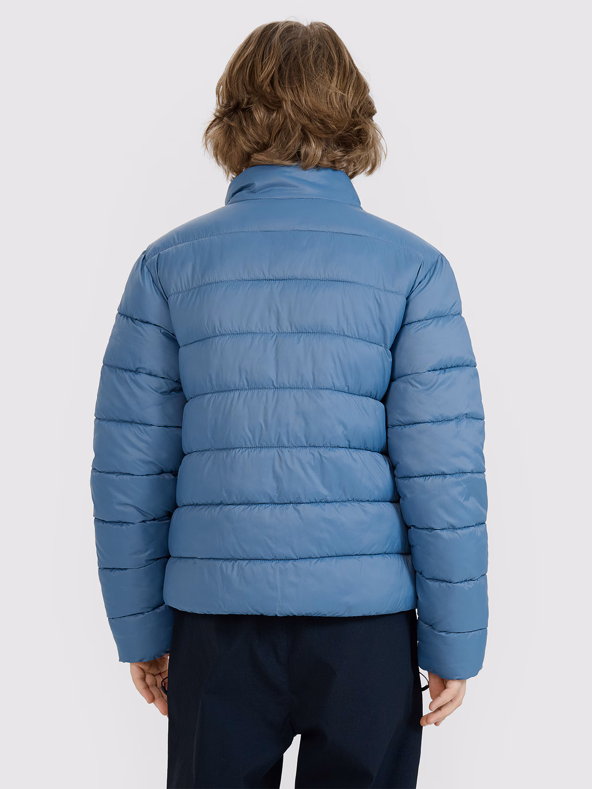 Kurtka puchowa z wypełnieniem syntetycznym chłopięca - zielona