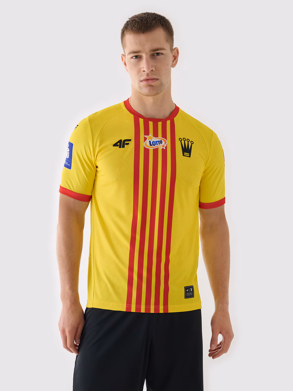 Koszulka klubowa domowa z sezonu 2024/25 męska 4F x Korona Kielce - multikolor