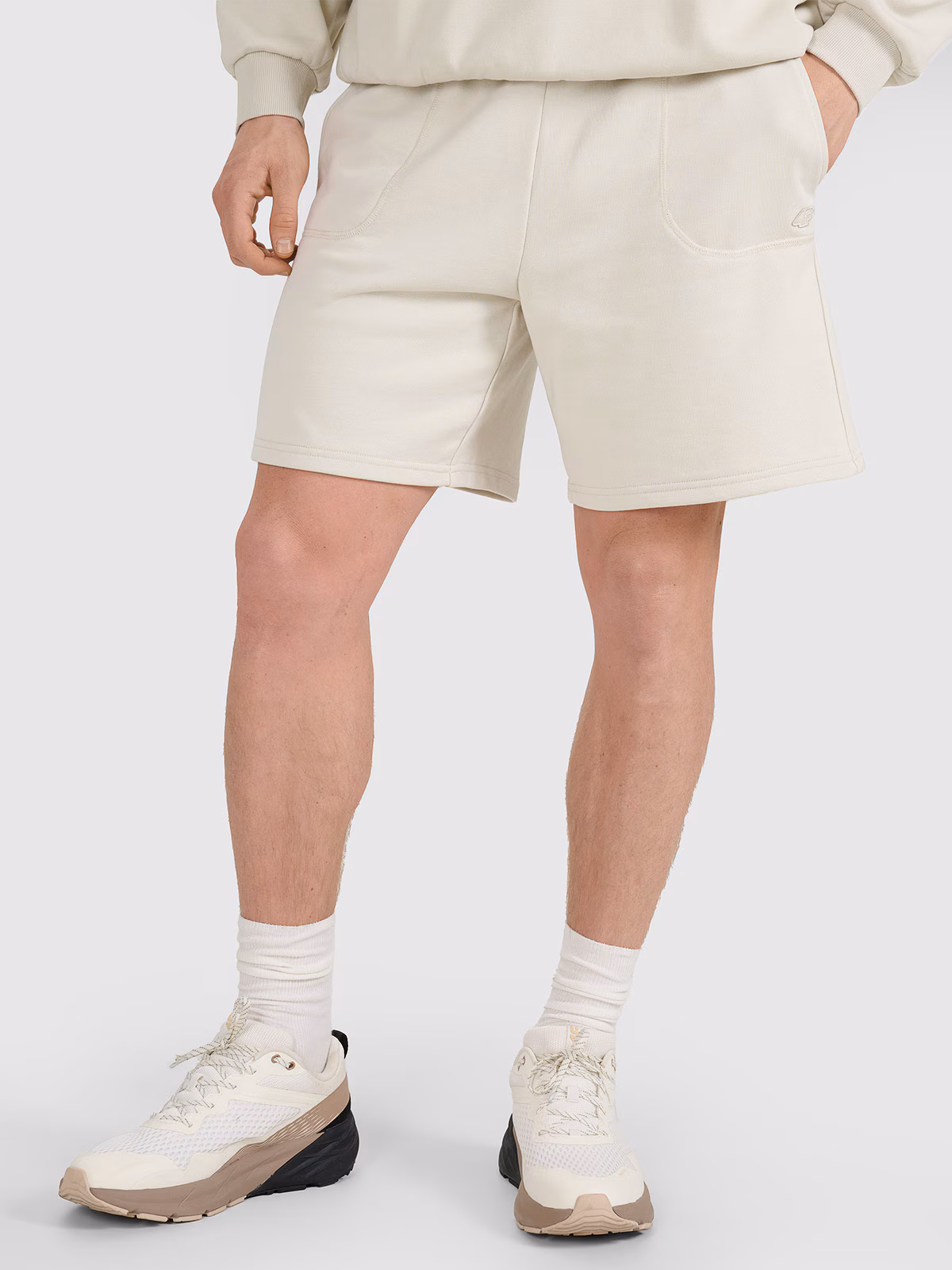 Spodenki dresowe uniseks - szare