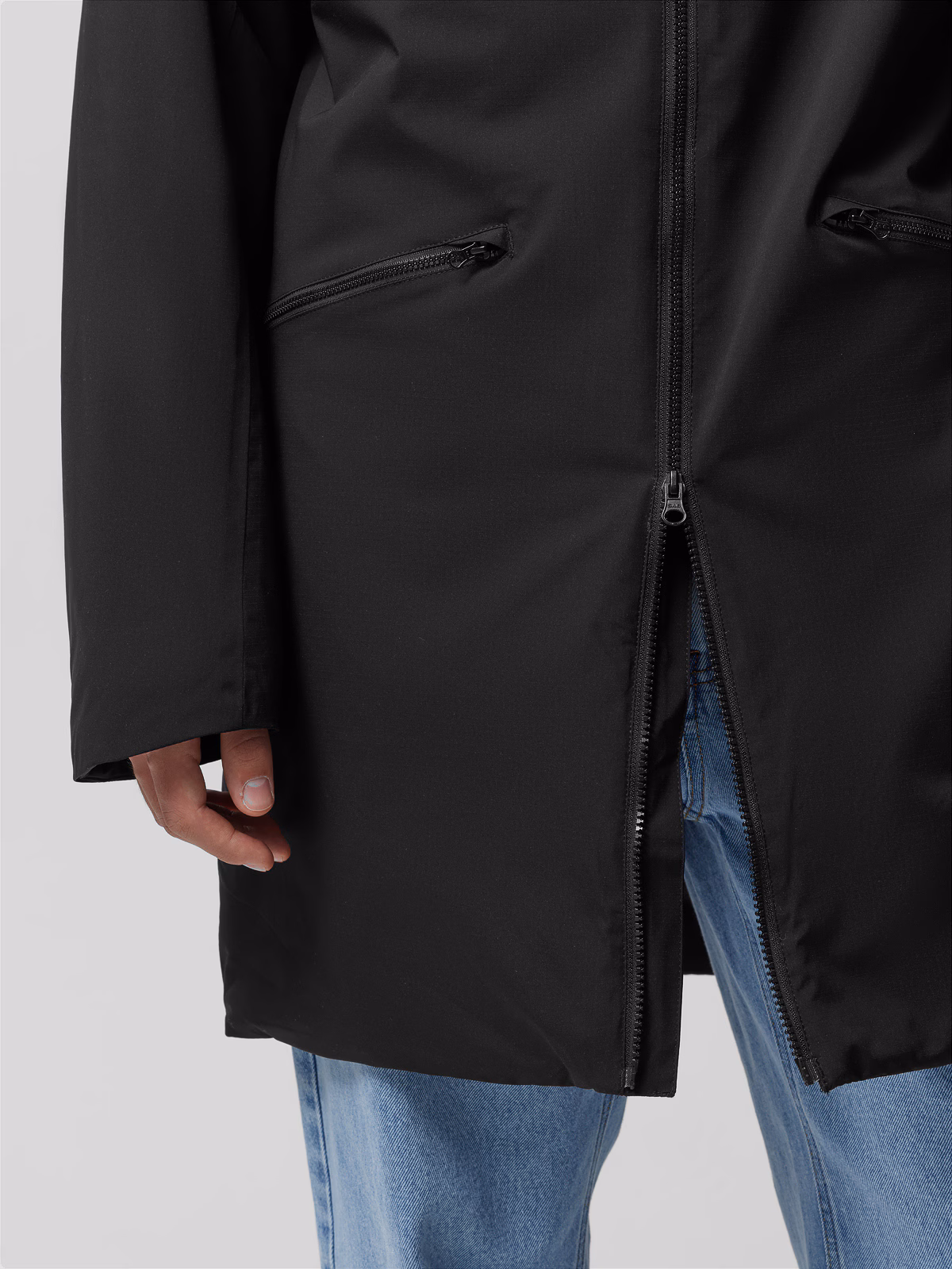 Parka przejściowa membrana 5000 męska Outhorn - czarna