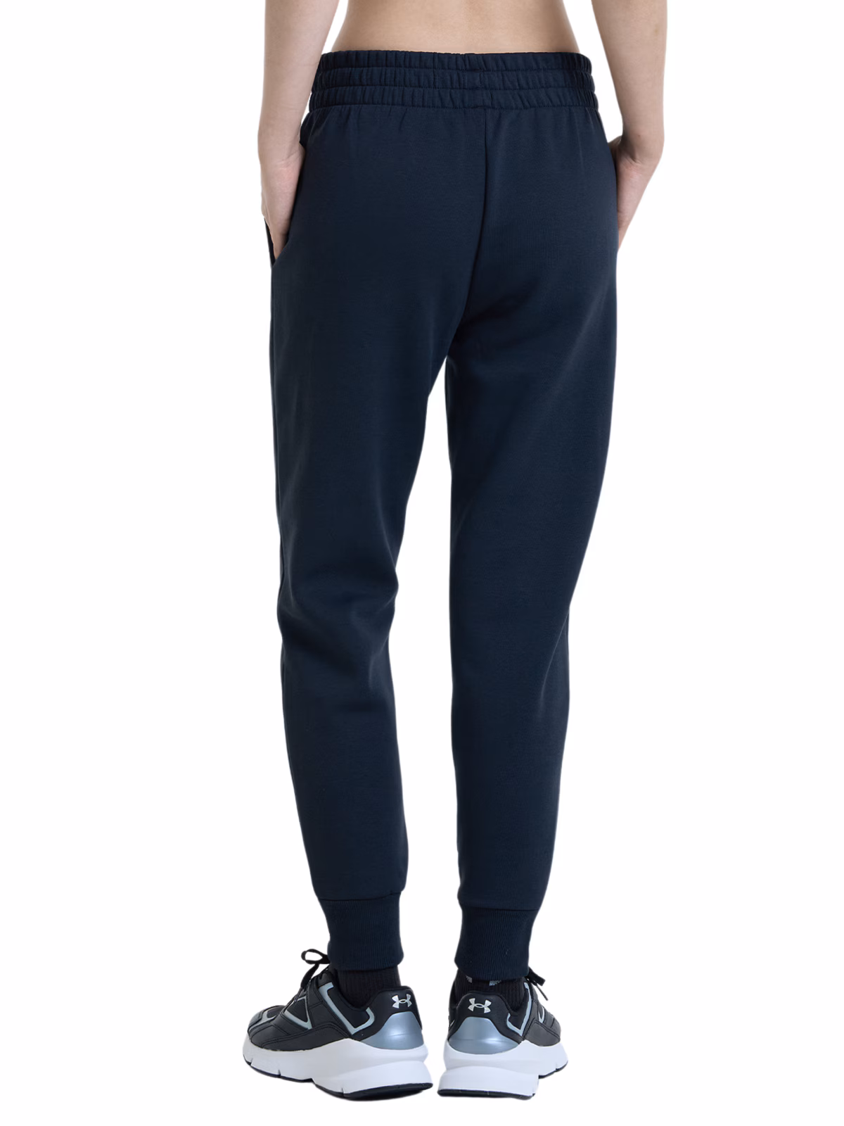 Spodnie dresowe damskie Under Armour UA Rival Fleece Jogger - czarne