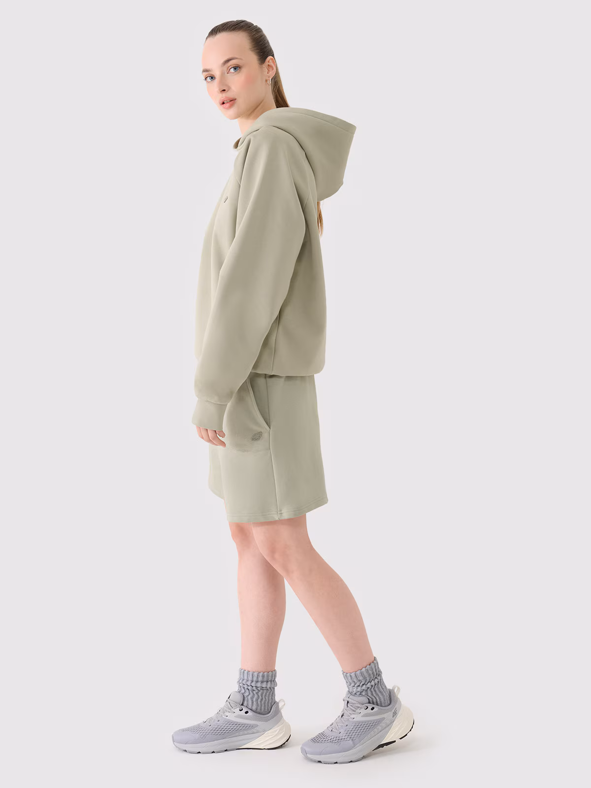 Spodenki dresowe uniseks - szare