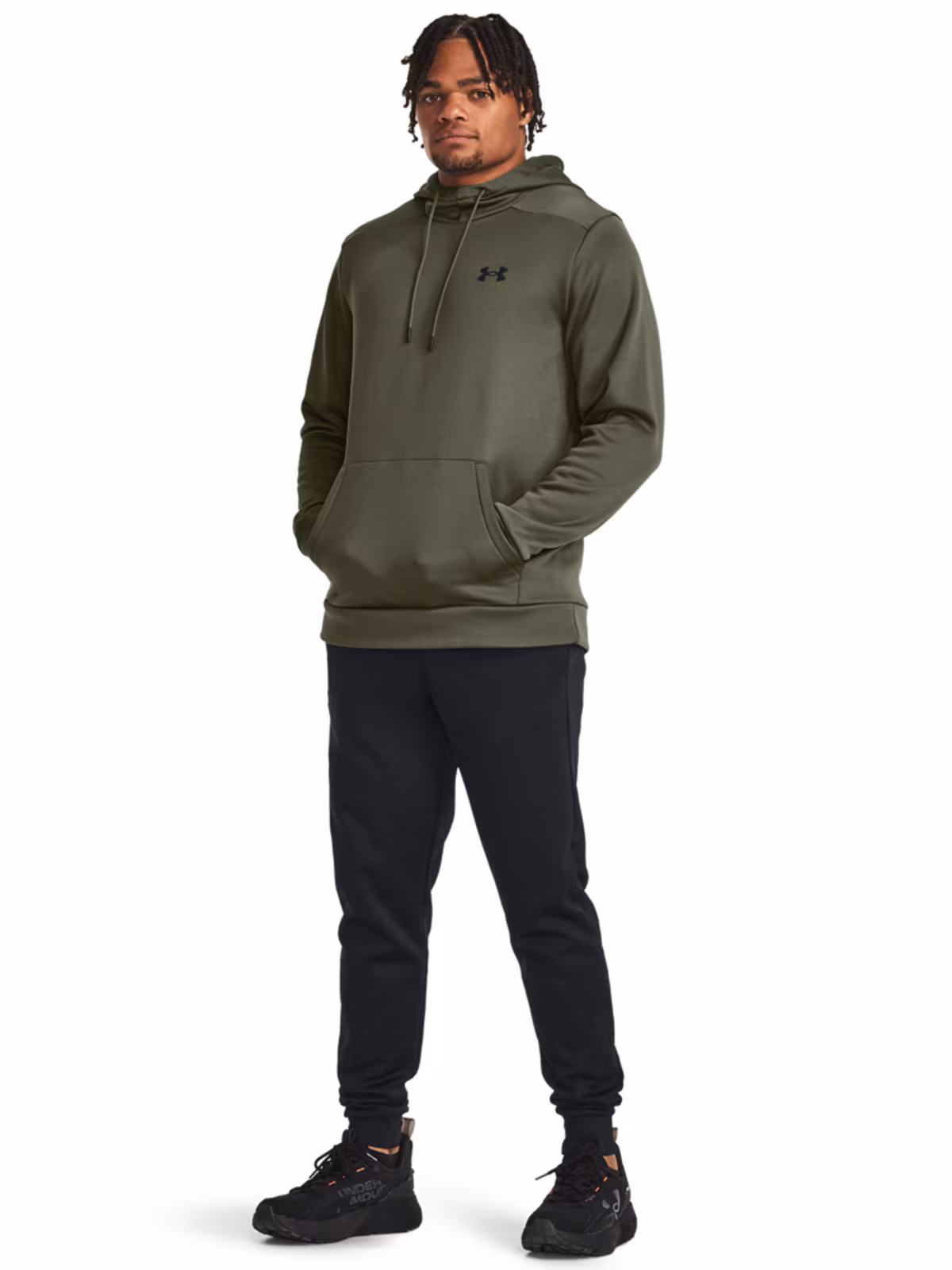 Bluza treningowa męska Under Armour UA Armour Fleece Hoodie - szara