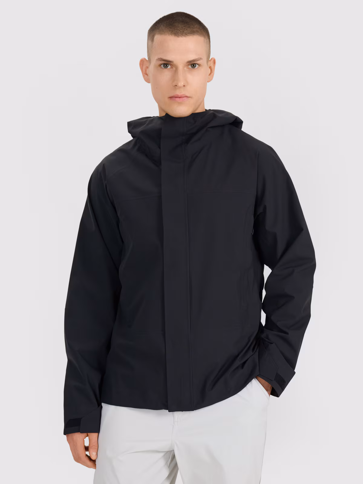 Kurtka trekkingowa membrana 15000 męska - pomarańczowa