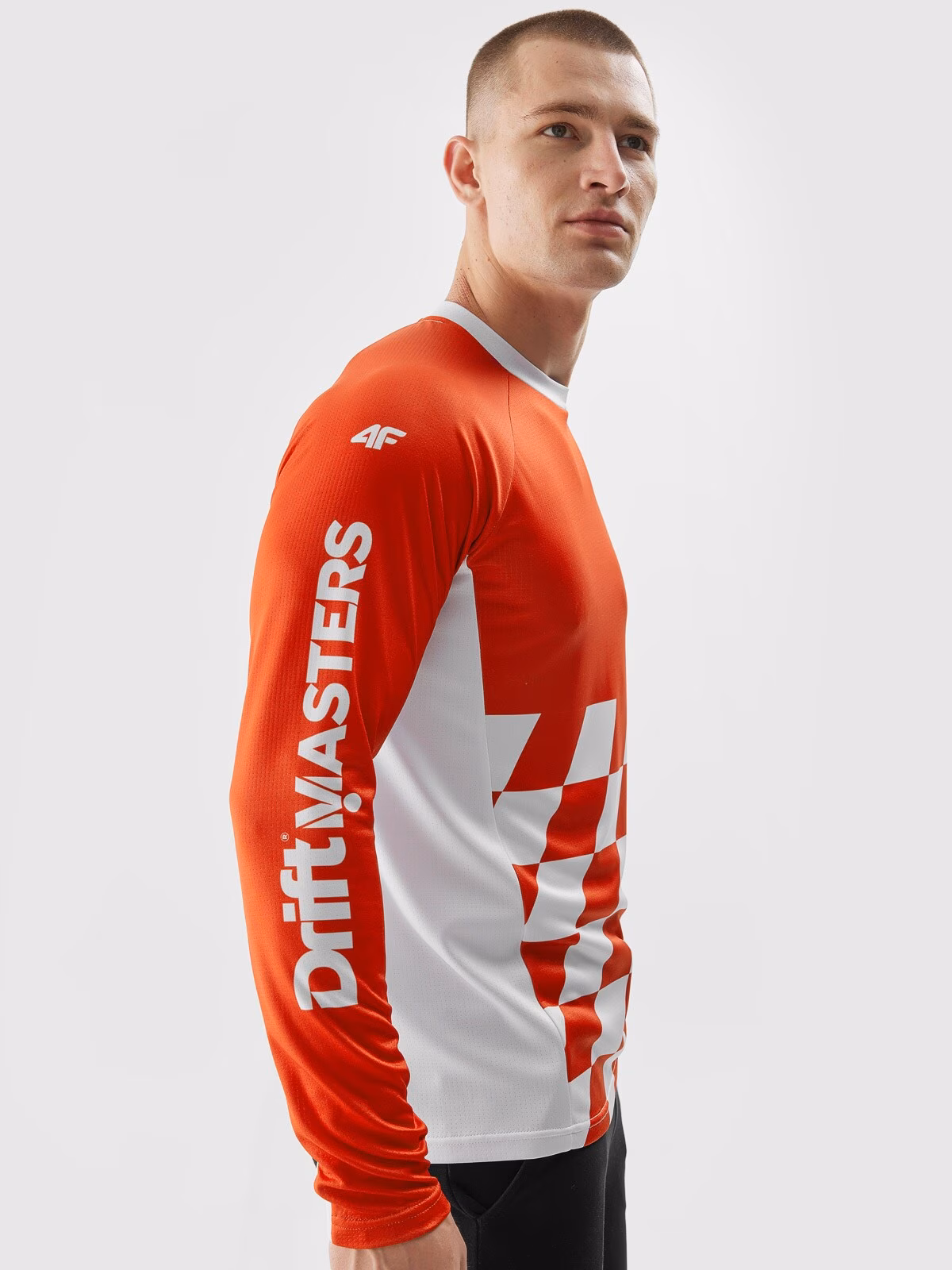 Longsleeve funkcyjny regular uniseks 4F x Drift Masters