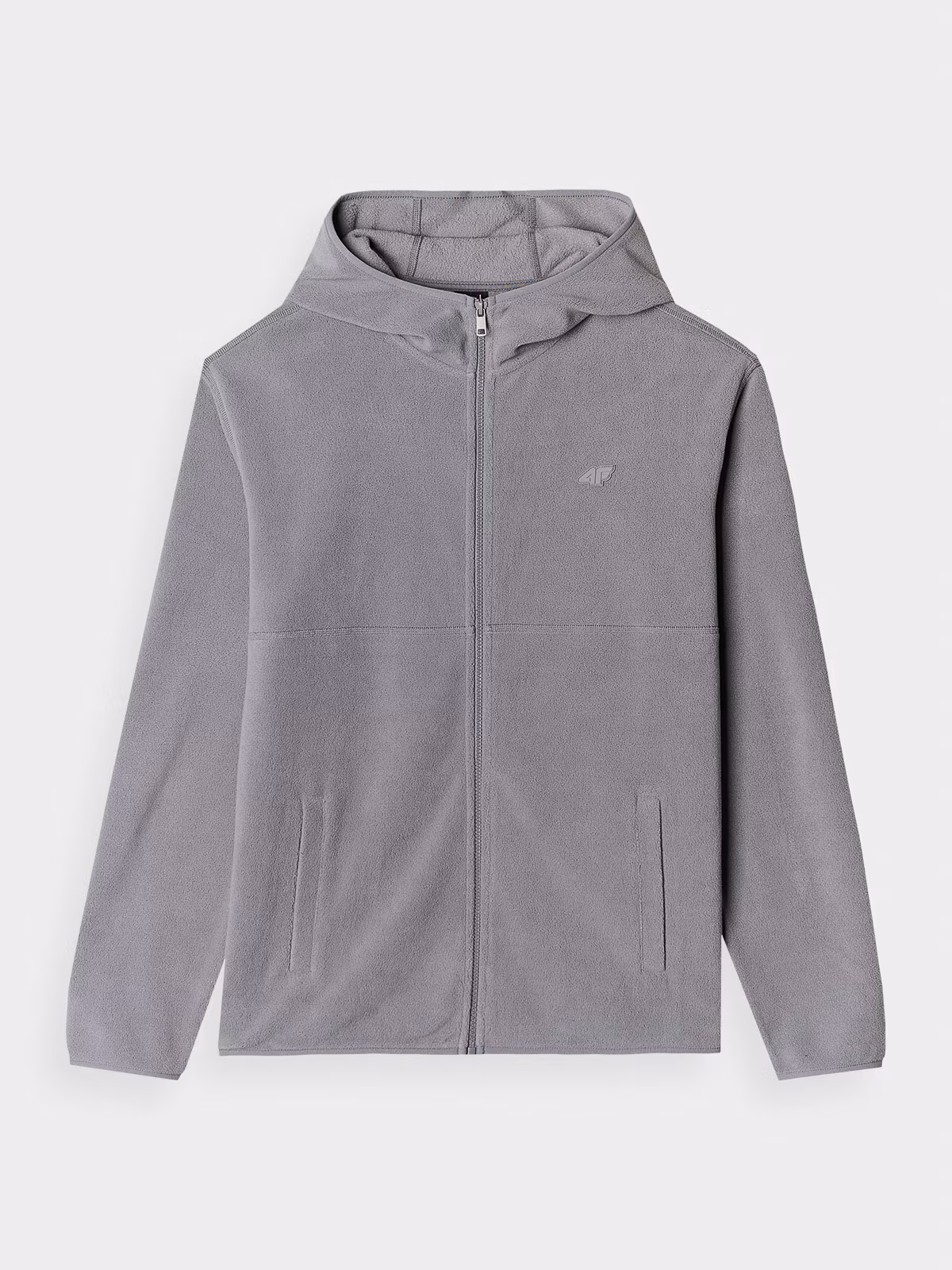 Polar regular z kapturem męski - turkusowy