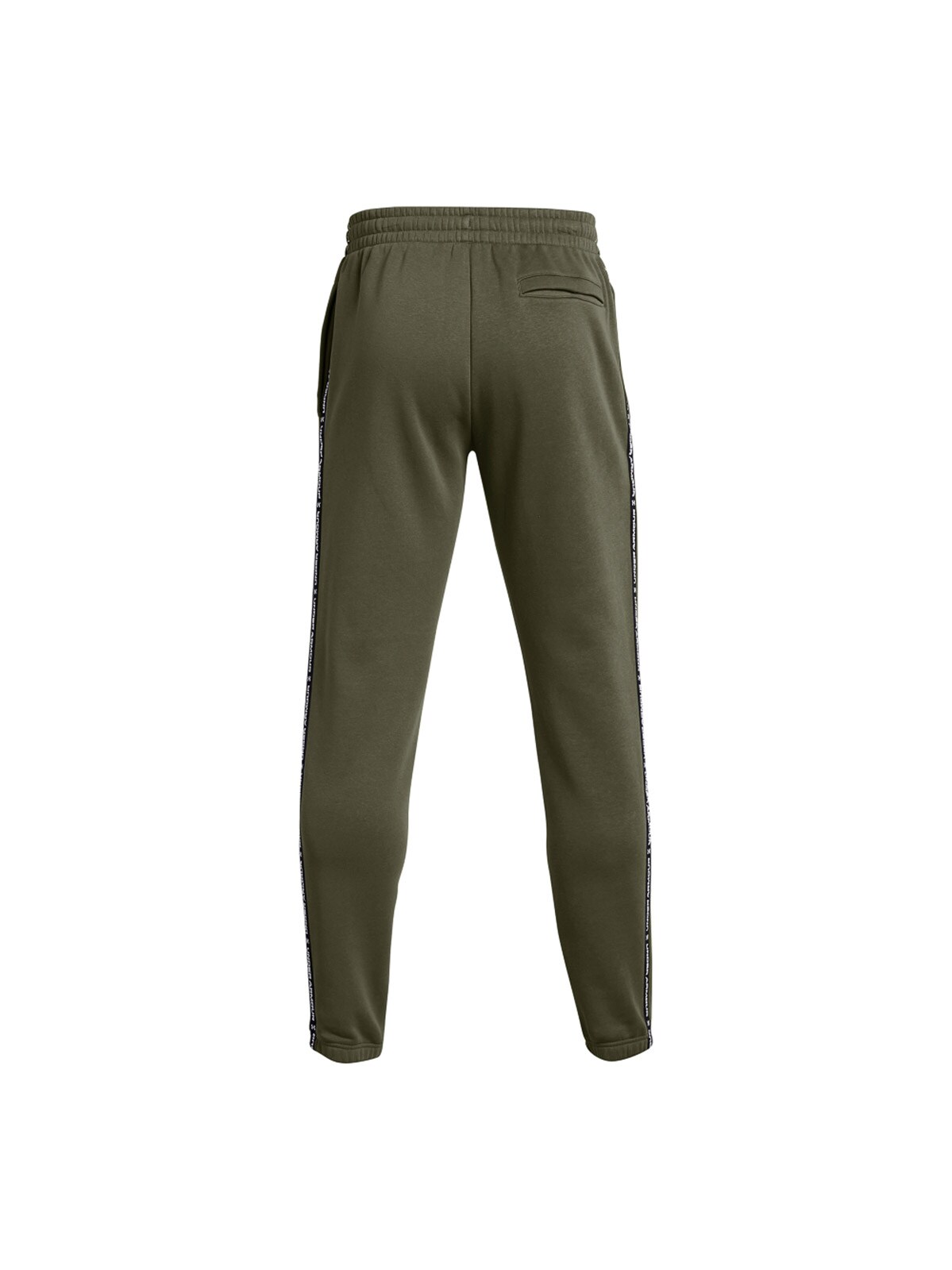 Spodnie dresowe męskie Under Armour UA Icon Fleece Jgr Taping - zielone