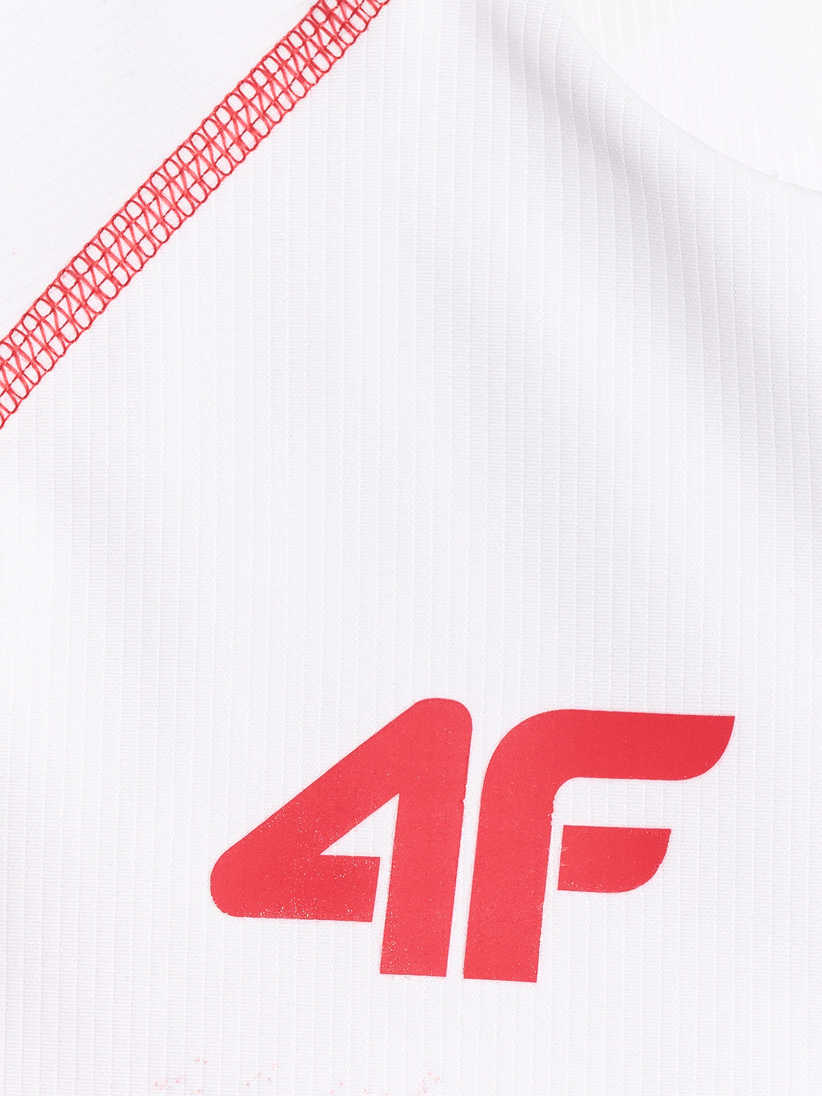 Crop top reprezentacji Polski replika damski 4F x PZLA - czerwony