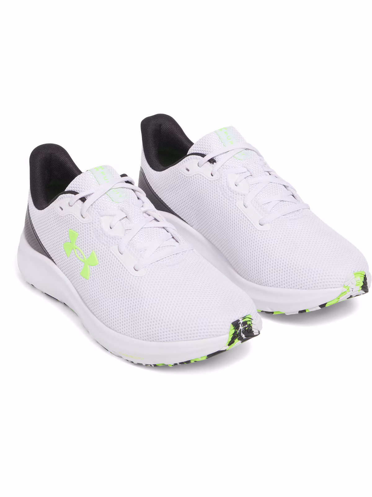 Męskie buty do biegania Under Armour UA Charged Pursuit 4 - białe